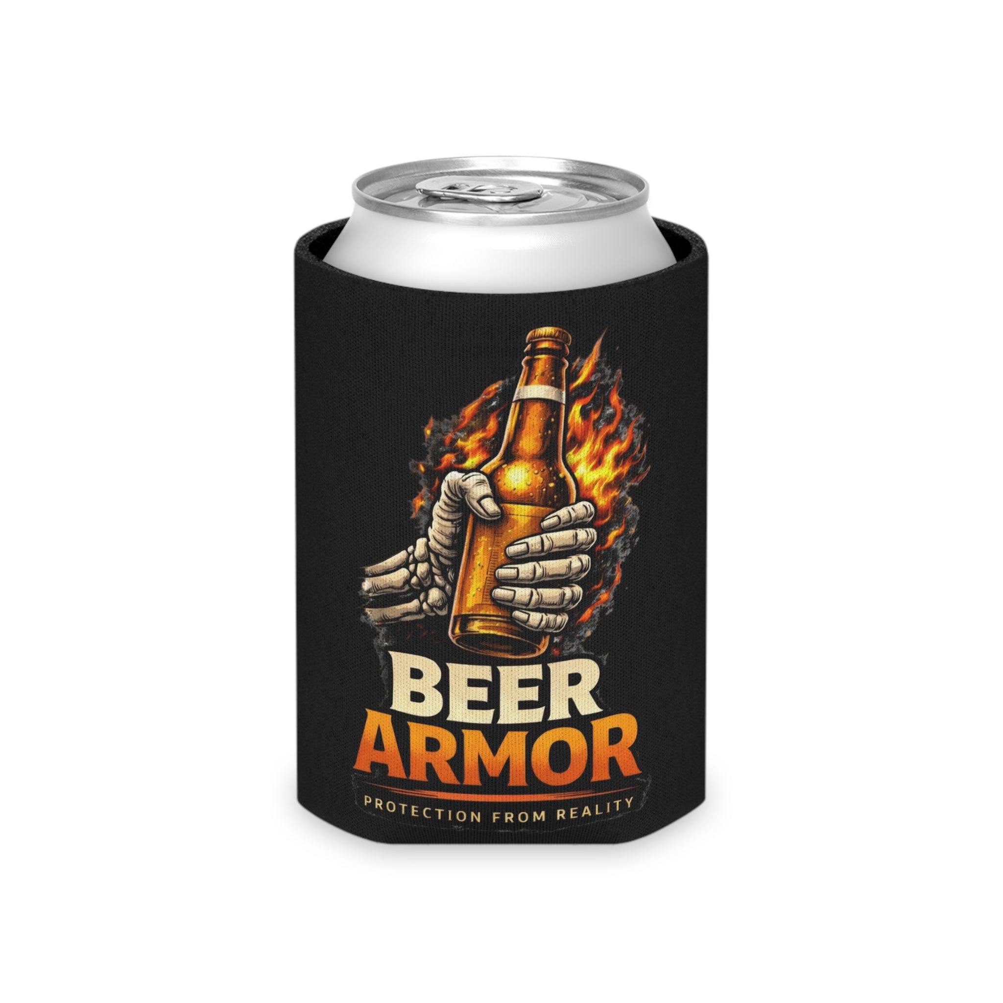 Can Cooler — "Beer Armor" Insulated Koozie (Stay Cold / Remain Unfwktbl)