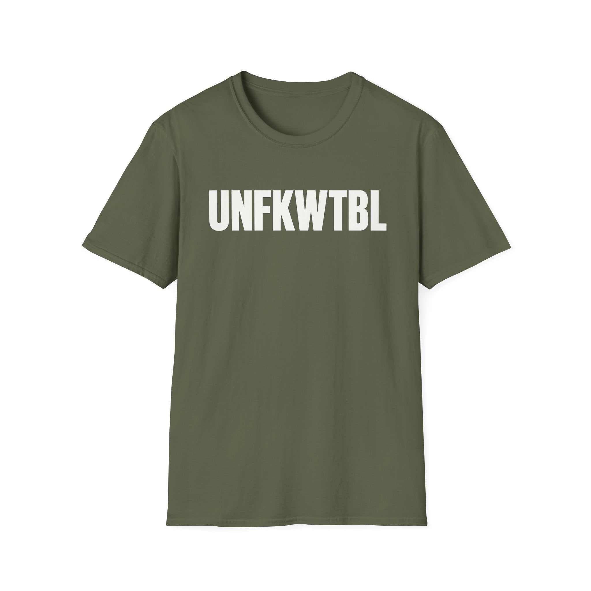 UNFKWTBL Graphic Tee — Bold Abbreviation Statement Shirt