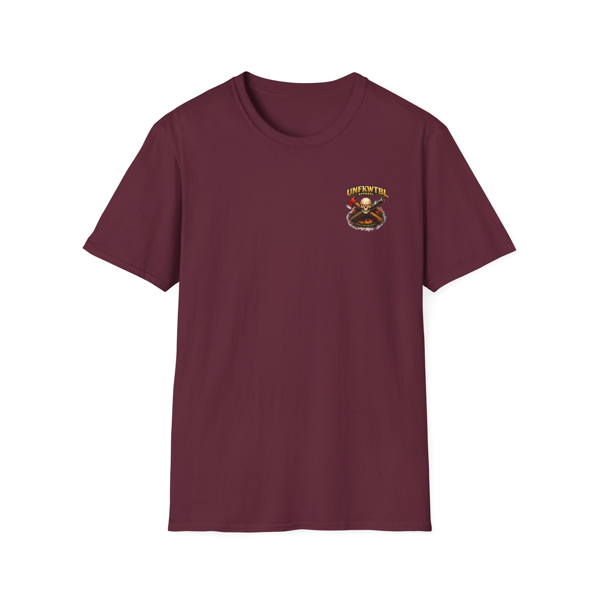 Firefighter T-Shirt — "UNFKWTBL Apparel: We Handle The Hose" Graphic Tee