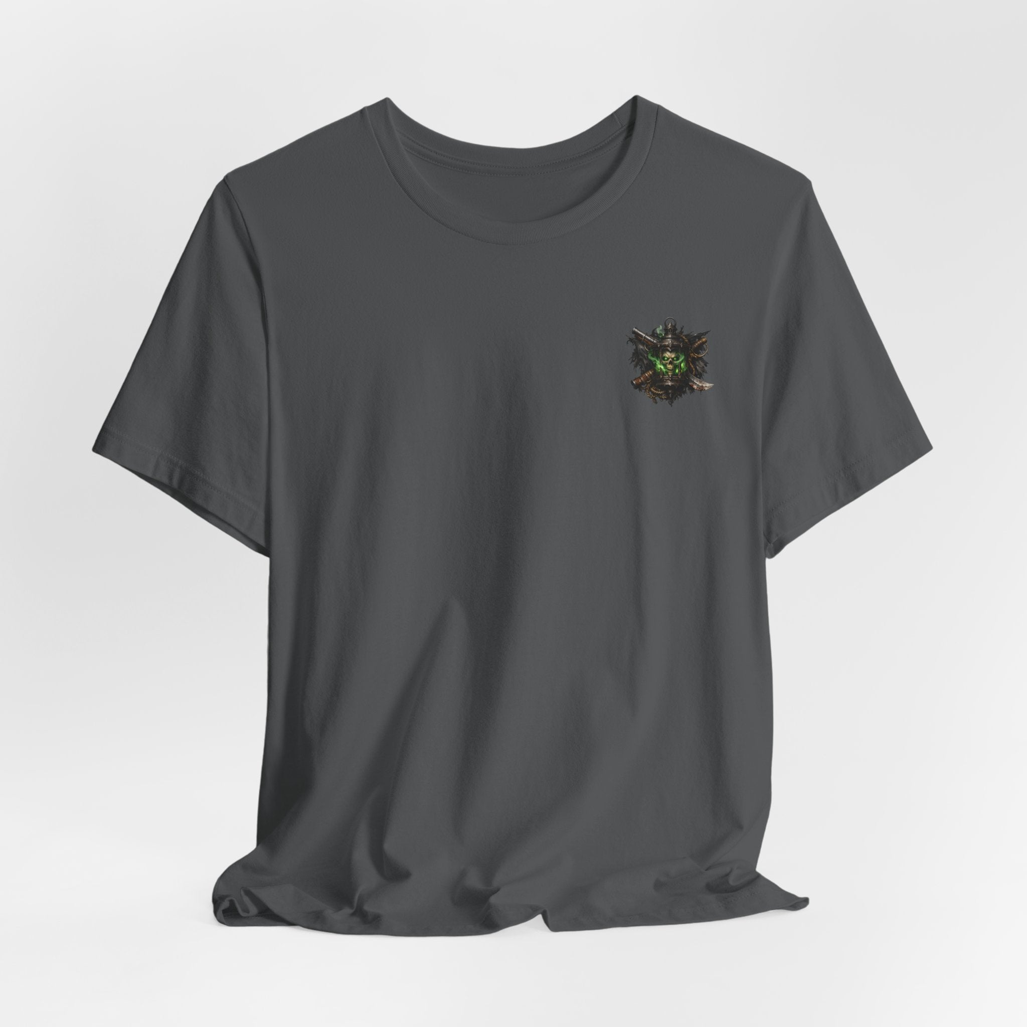 Pirate Skeleton Storm Tee — Nautical Skull Captain Graphic T-Shirt