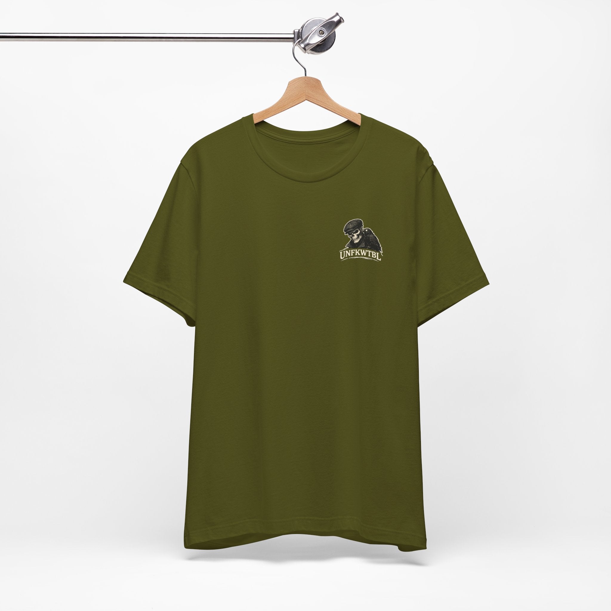 Respect T-Shirt — "I Don't Chase Respect, I Take It" Raven Graphic Tee