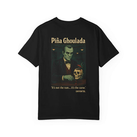 Ghoulada Vintage-Inspired Graphic T-Shirt: Unisex, Casual Wear, Perfect for Halloween, Beach Parties, and Everyday Style, Retro Art