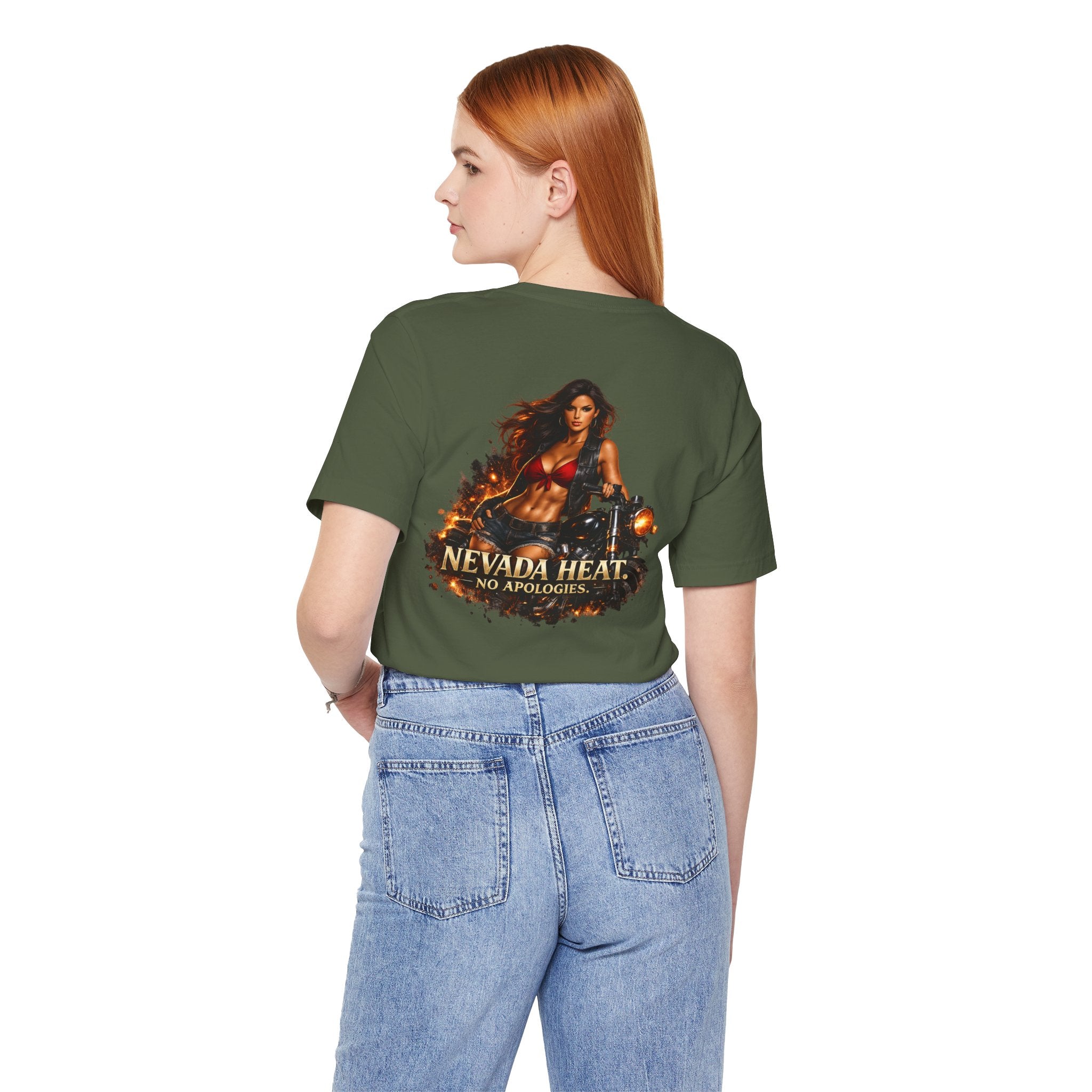 Nevada Heat T-Shirt — 'No Apologies' Graphic Tee