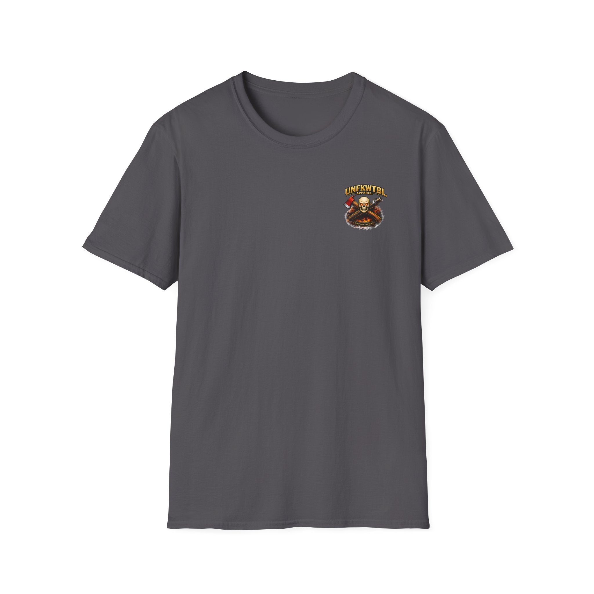 Firefighter T-Shirt — "UNFKWTBL Apparel: We Handle The Hose" Graphic Tee