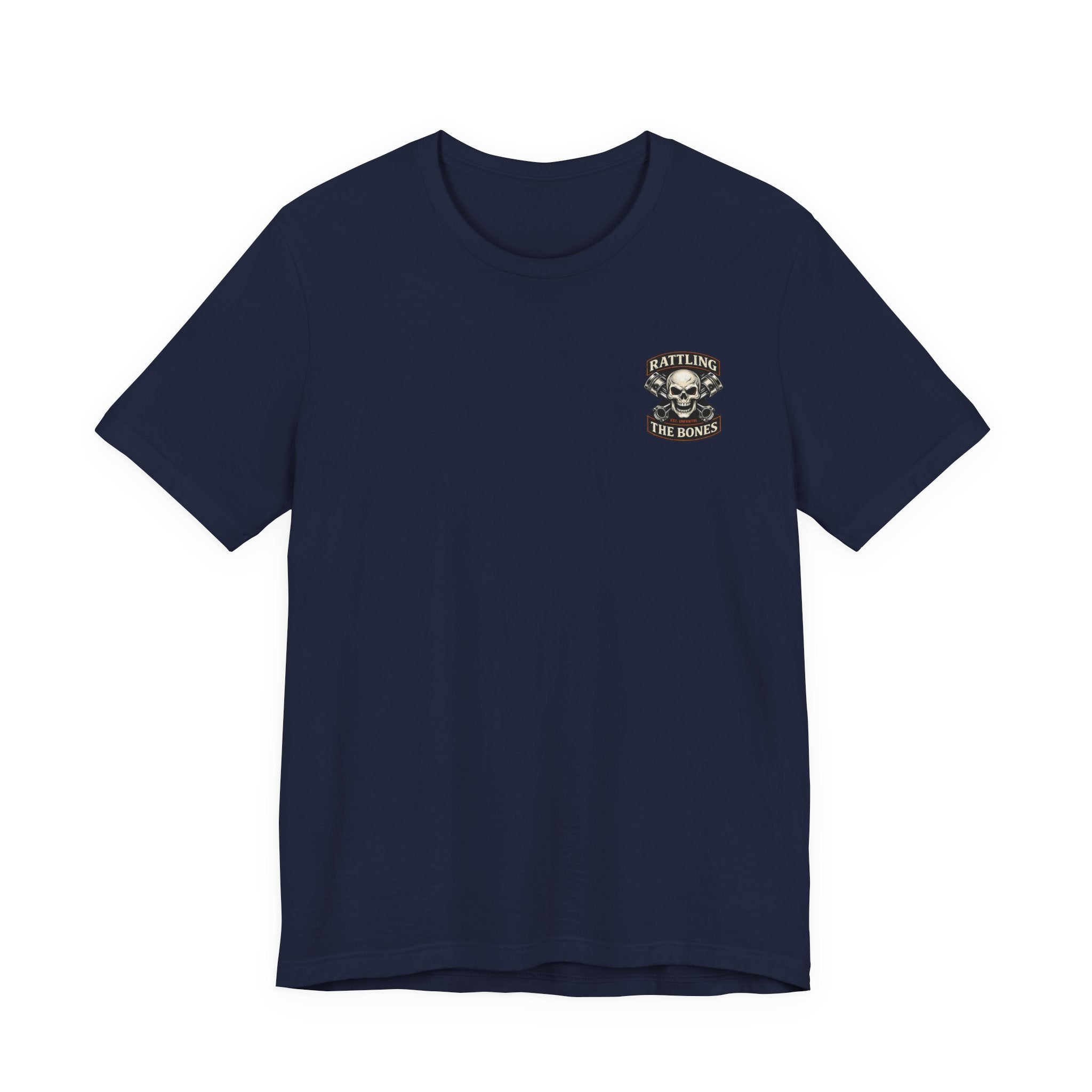 Sturgis Motorcycle Tee — "Chrome, Curves & Chaos" Biker Graphic Shirt