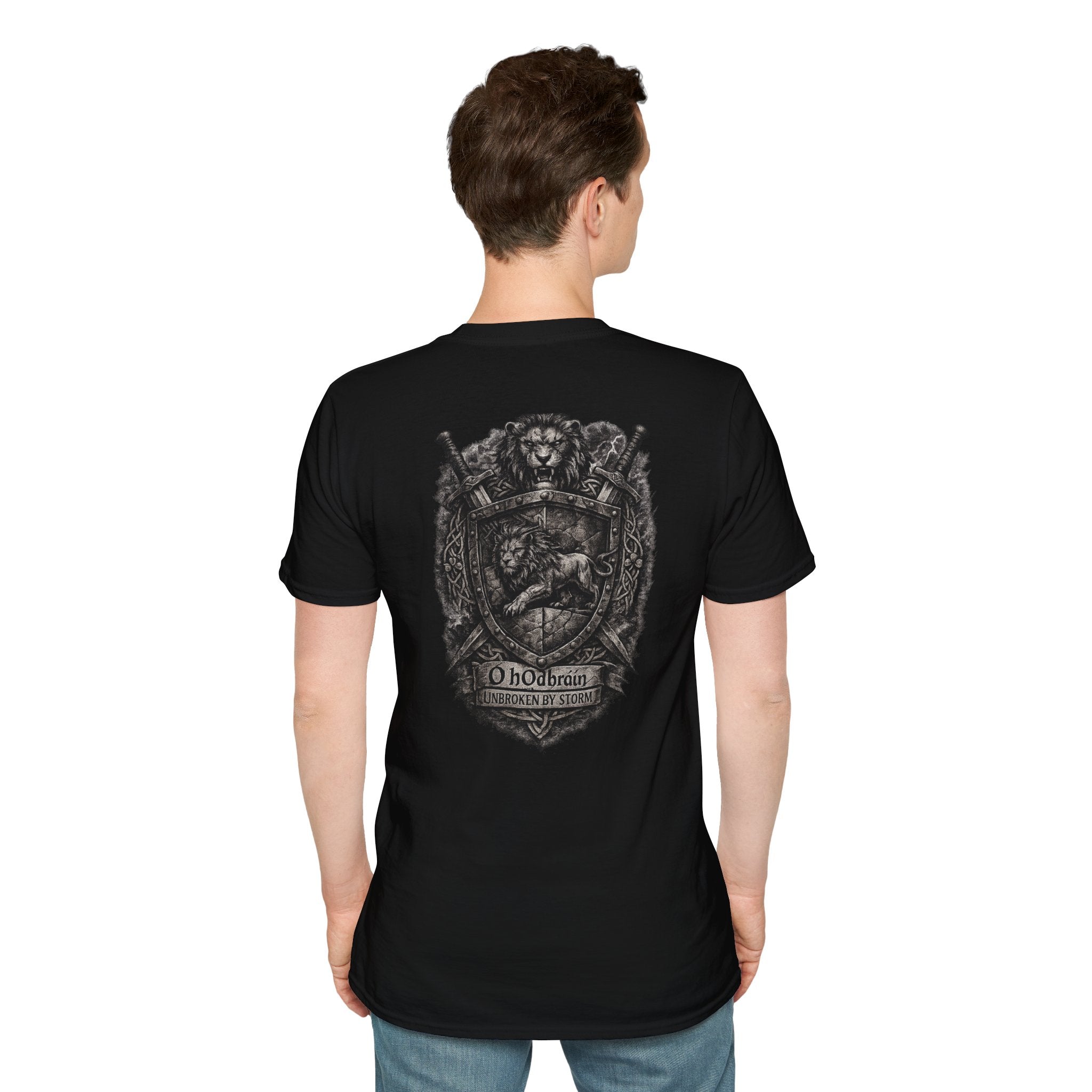 Irish Lion Crest T-Shirt –HORAN Heritage Graphic Tee