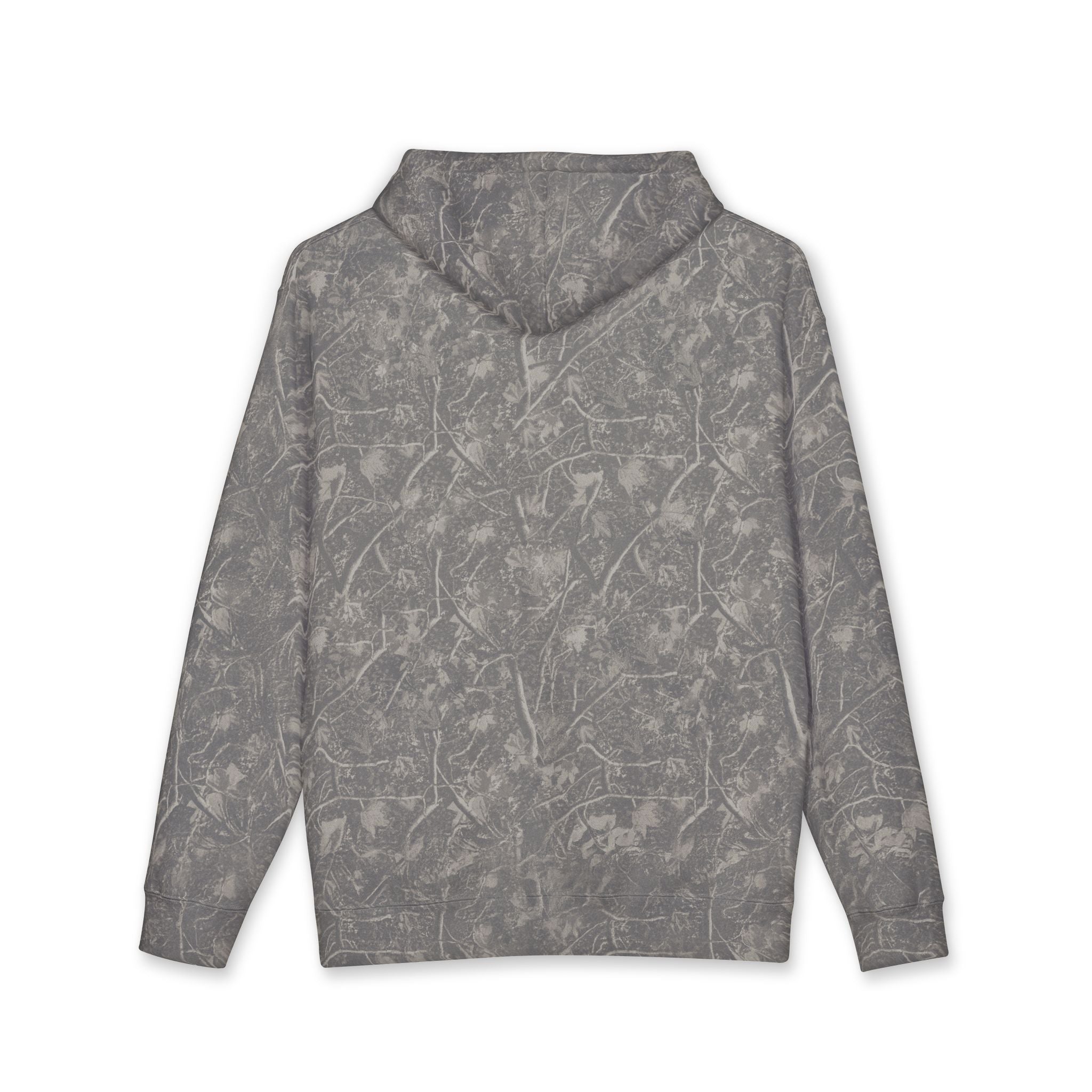 Hoodie — "UNFKWTBL Zero Flocks Given" Camo Graphic Pullover