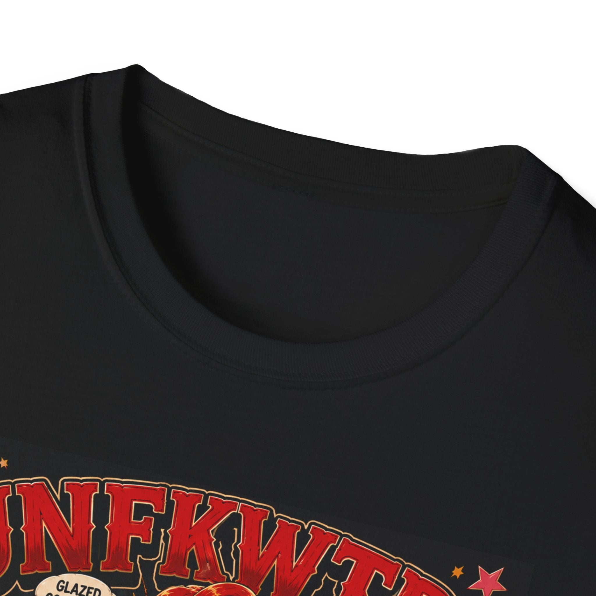 Retro Donut Shop Pinup T-Shirt — 'UNFKWTBL' Vintage Diner Graphic Tee