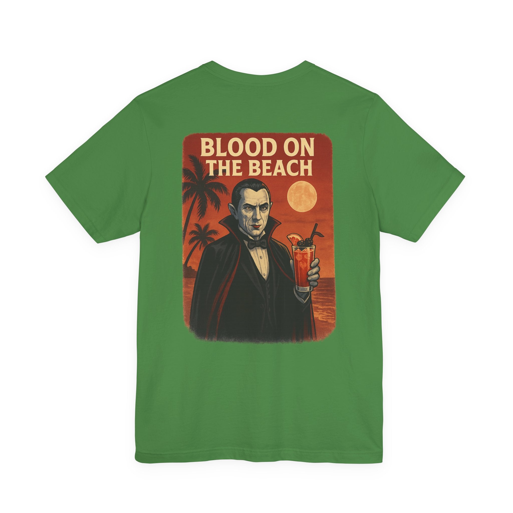 Vampire Dracula 'Blood on the Beach' Graphic Tee