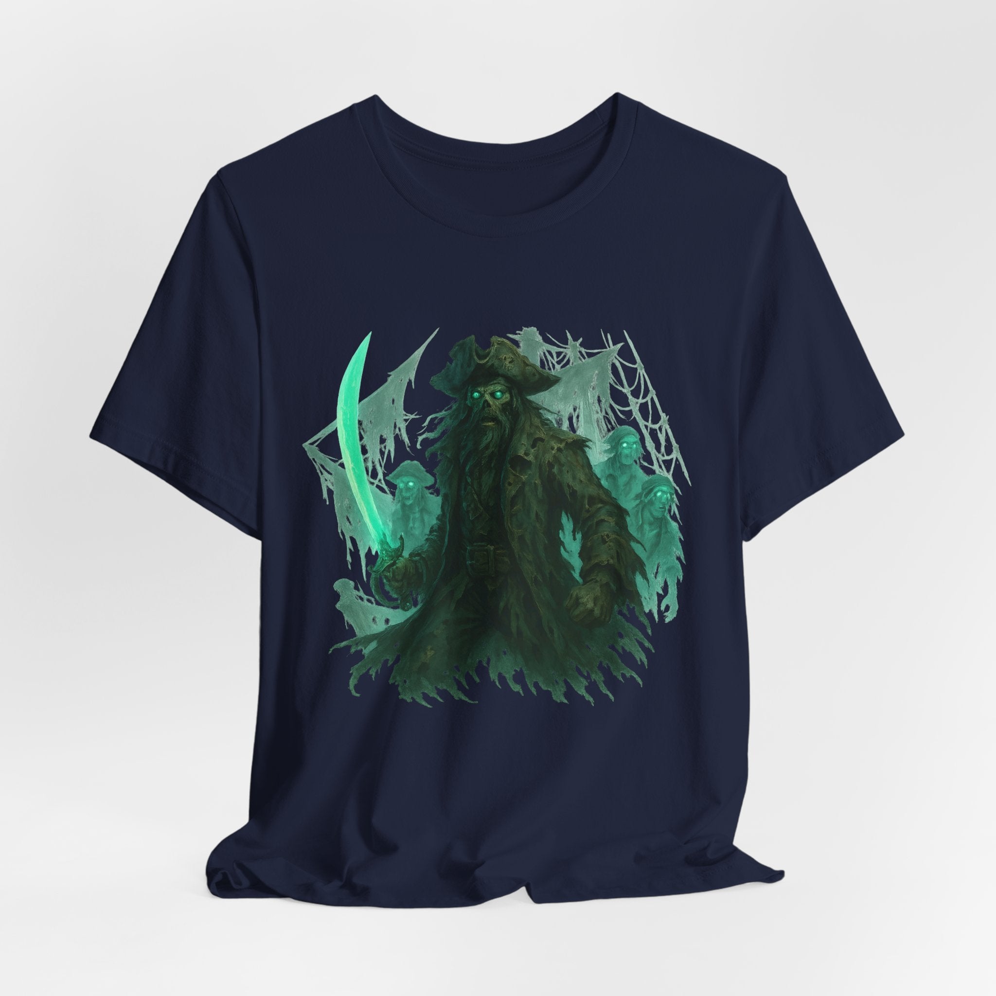 Death Reaper Graphic Tee — Ghostly Scythe Horror T-Shirt