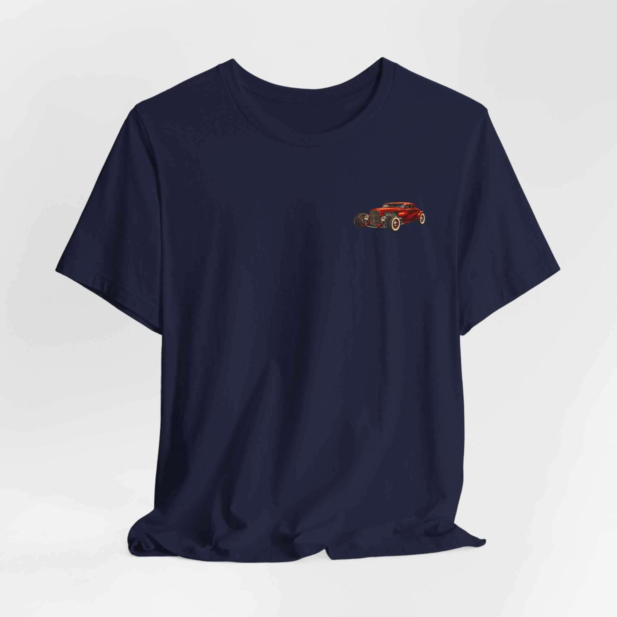Cruise Night Hot Rod Tee — "Sun, Buns & Fun" Vintage Car T‑Shirt