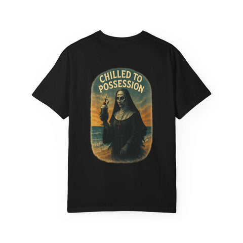 THE NUN Chilled to Possession Vintage Unisex T-shirt, Retro Tee, Gift for Horror Lovers, Halloween Shirt, Casual Fashion Top