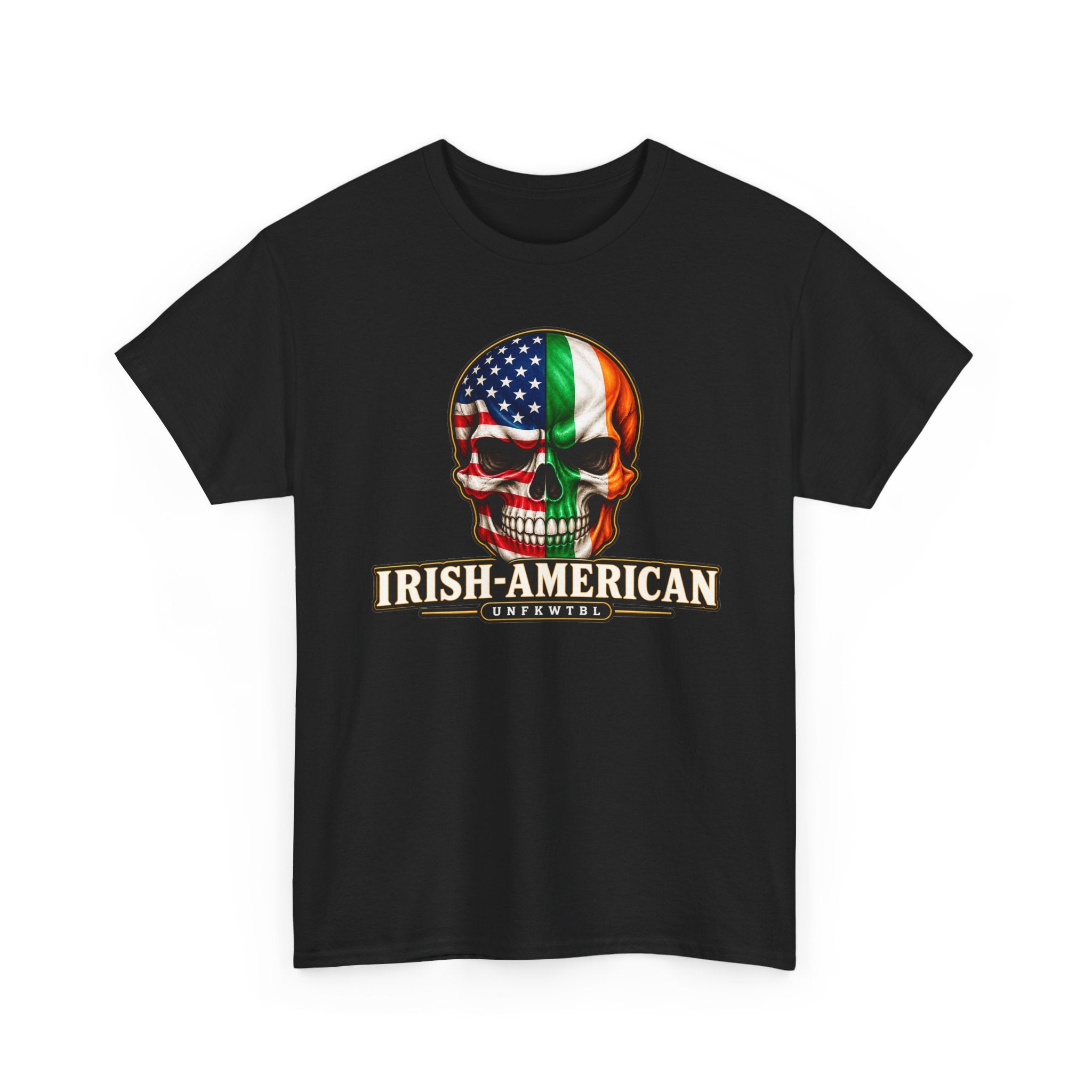 Irish-American Heritage Skull Tee