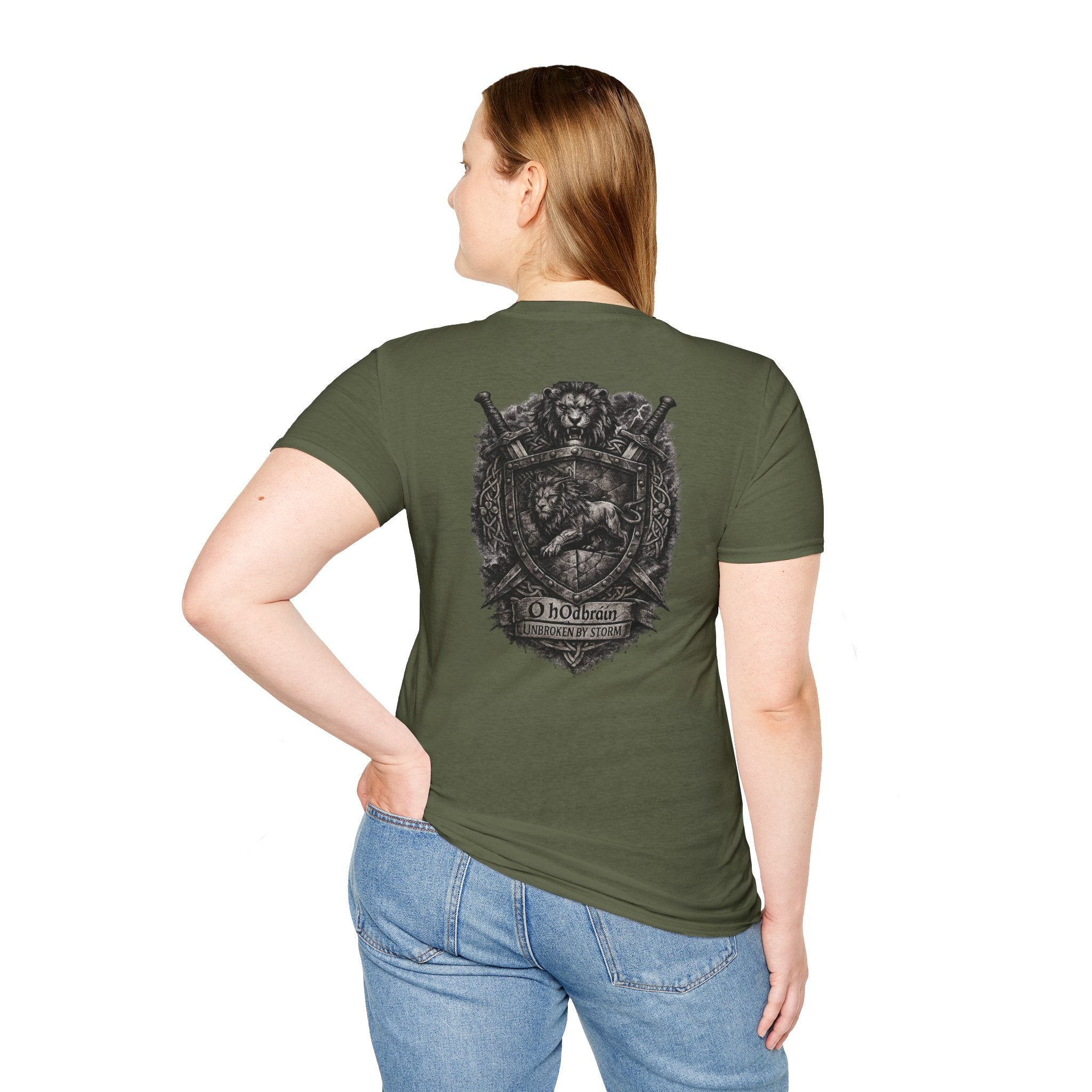 Irish Lion Crest T-Shirt –HORAN Heritage Graphic Tee