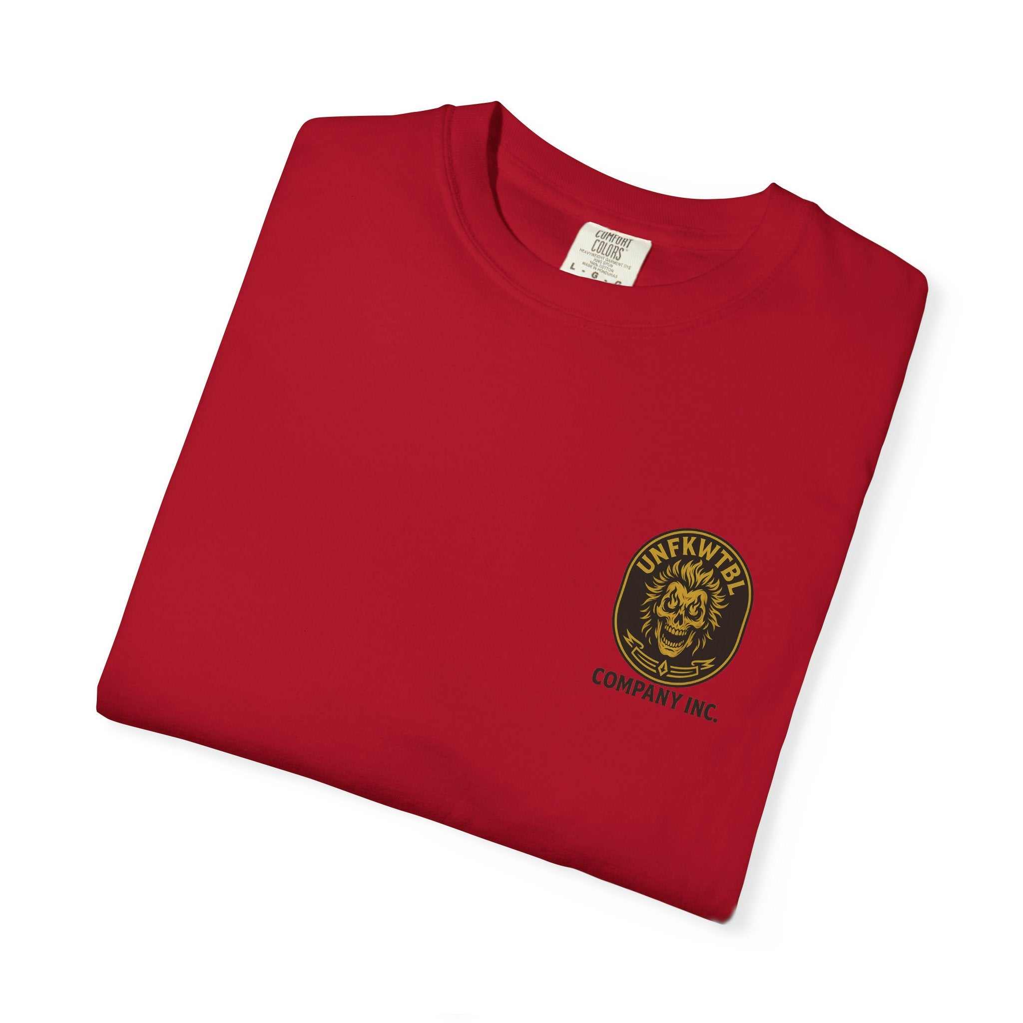 Hades Pool Hall Inferno unisex garment-dyed cotton t-shirt in vibrant colors for casual wear