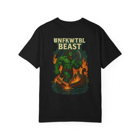 Unisex Graphic T-Shirt for Fans, Cool Casual Tee, Perfect Gift for Holidays, Everyday Wear, Unique Statement Shirt, UNFKWTBL BEAST Design
