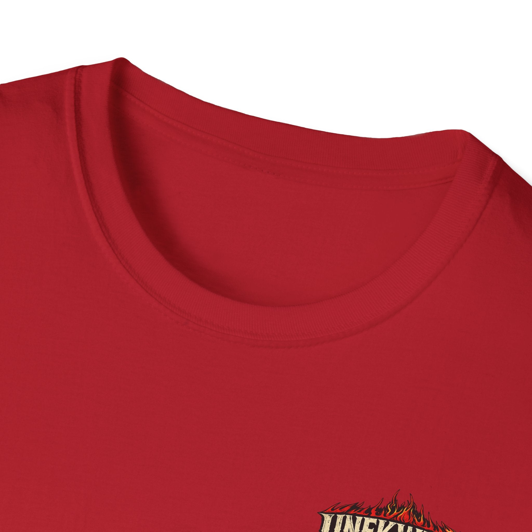 Graphic T-Shirt — 'UNFKWTBL' Vintage Rock Skull Design
