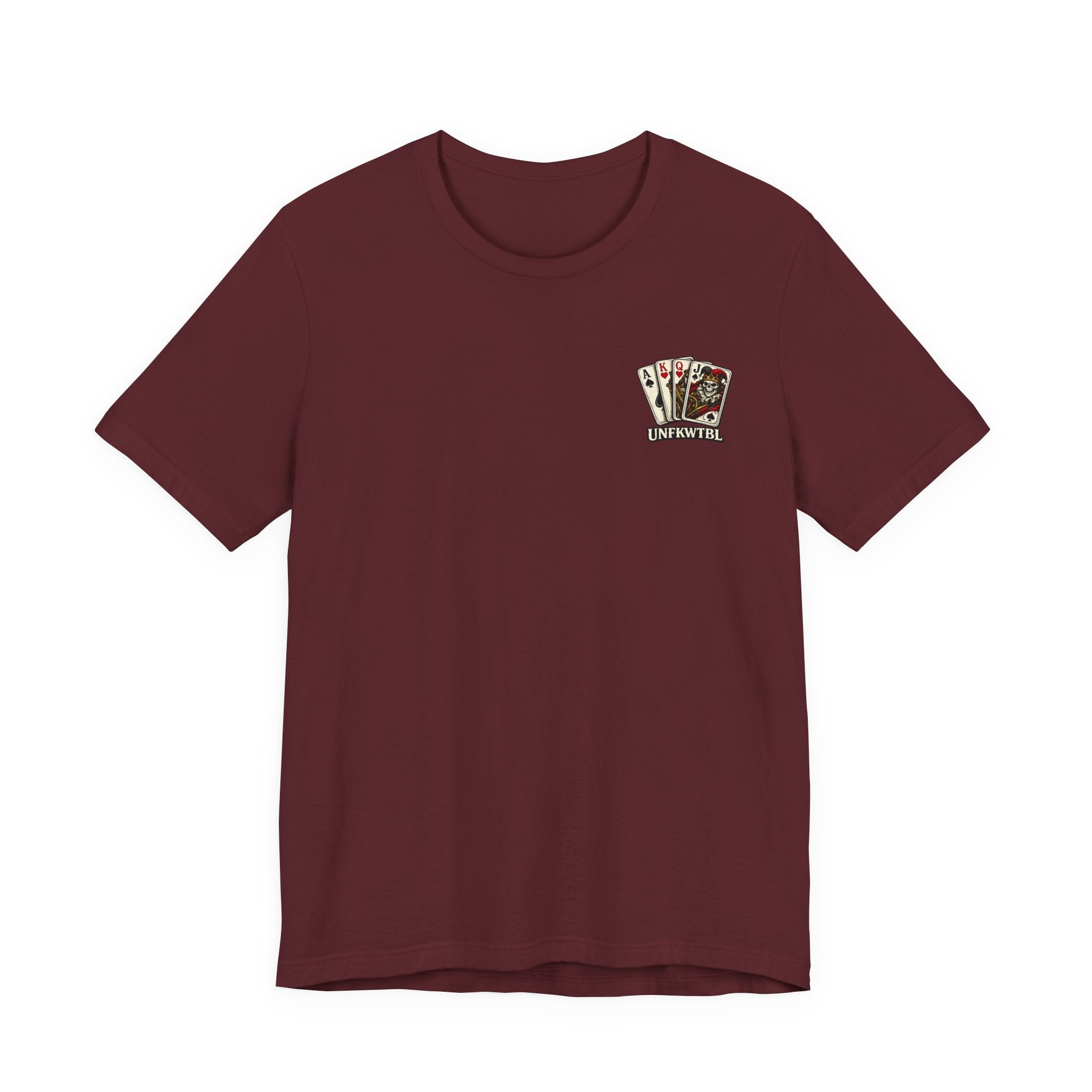 King of Hearts Skull Tee — Poker Playing Card Royalty Graphic T-Shirt