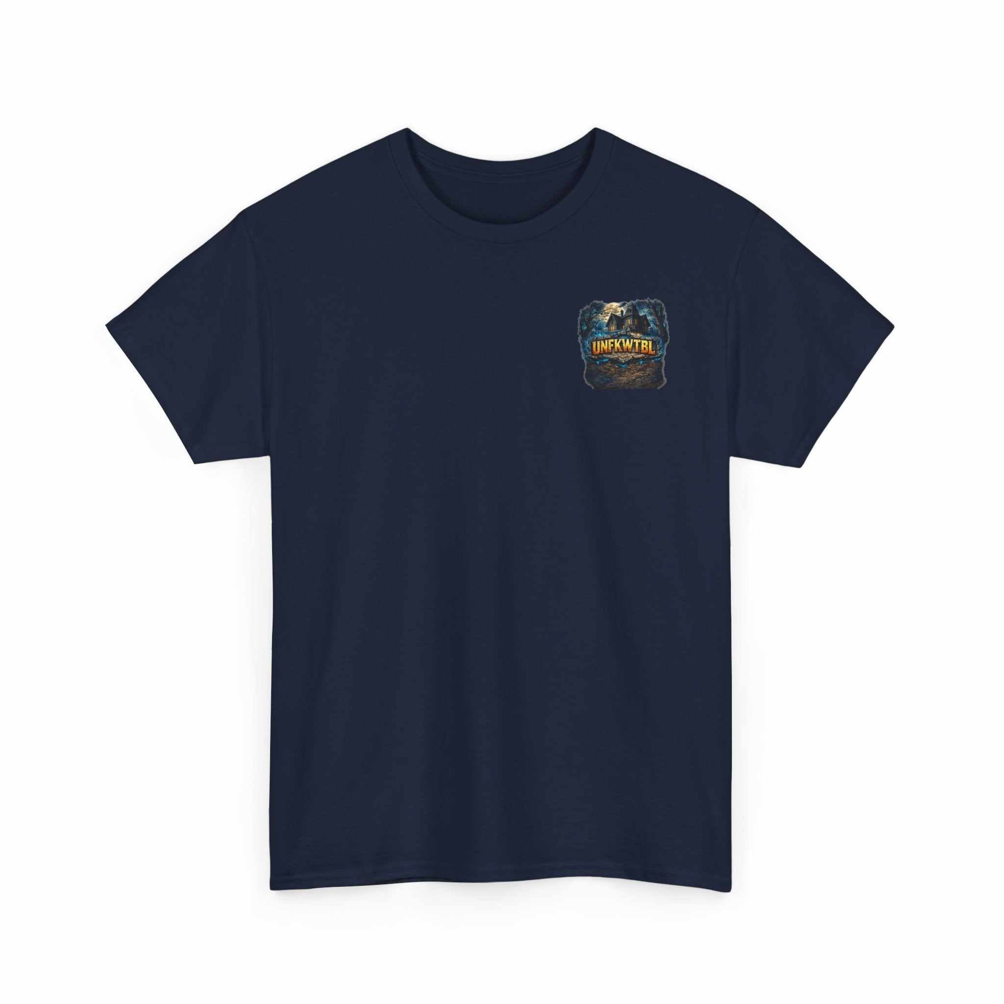 Scooby-Style Haunted Crew T-Shirt — Retro Mystery Mansion Graphic