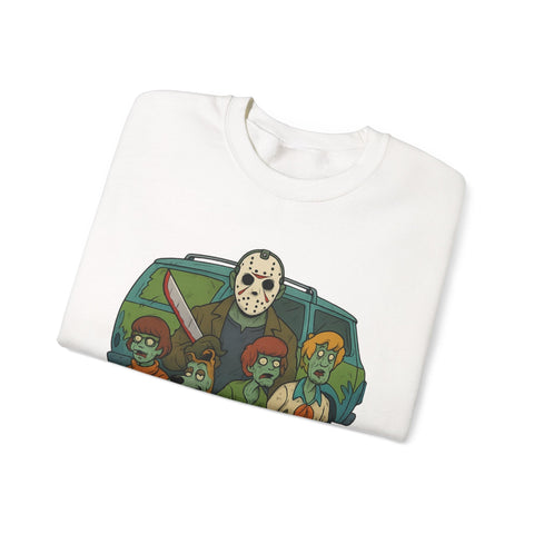 Zombie Theme Unisex Crewneck Sweatshirt