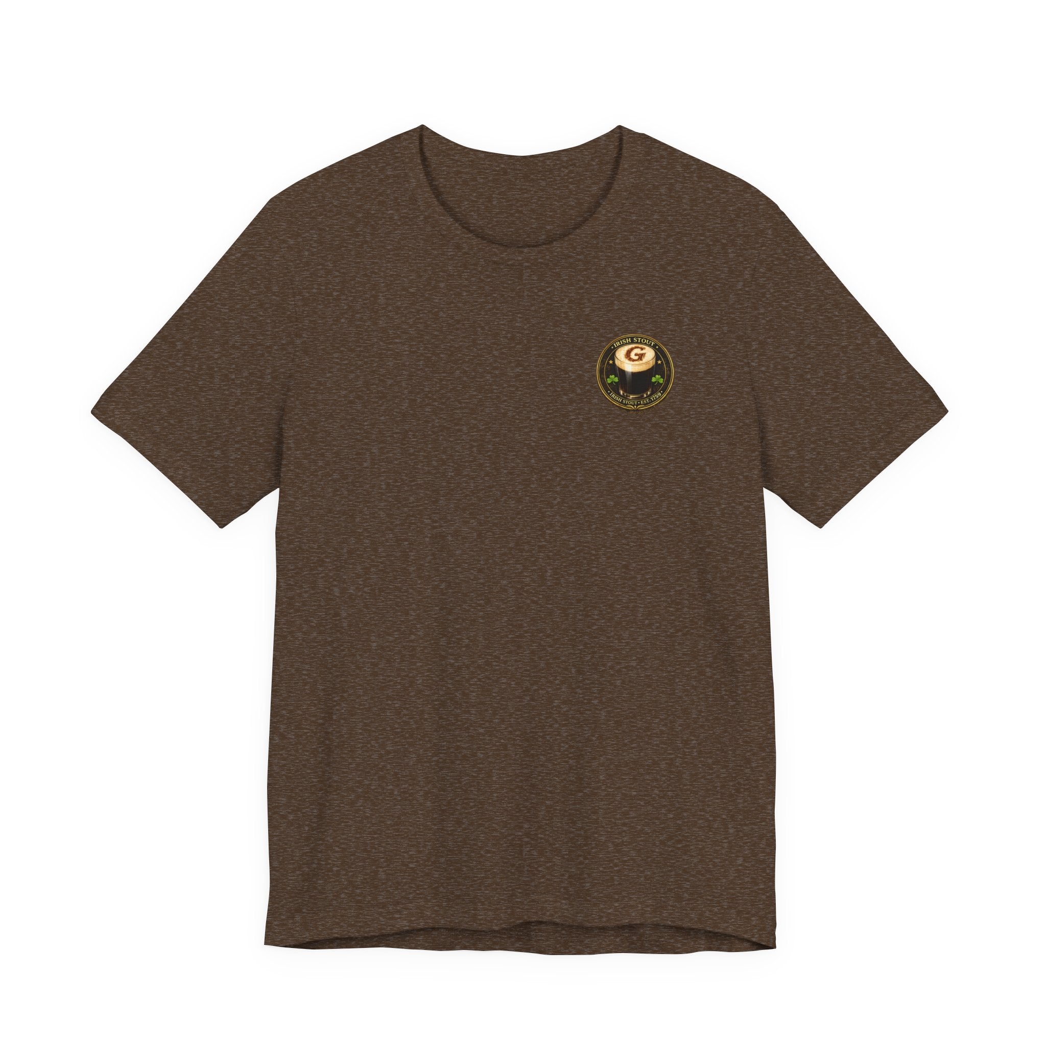 Irish Stout G-Spot T-Shirt — Funny Beer Pub Tee with Shamrock Design