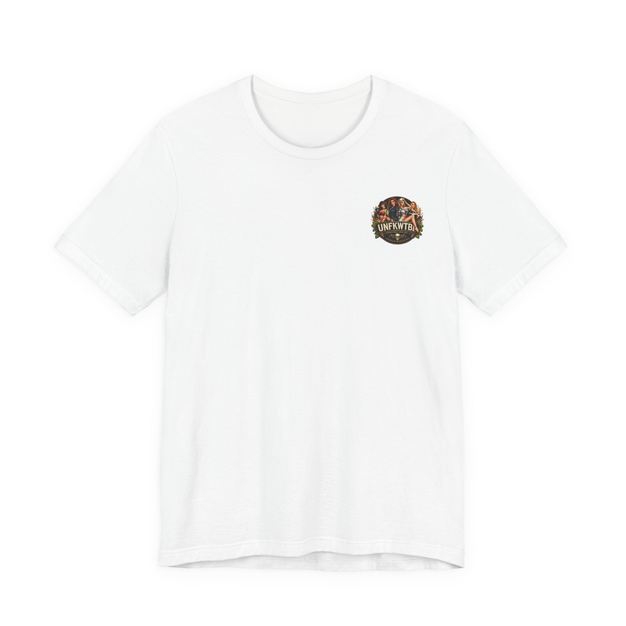 Guinness Pin-Up Beer Tee — "Good Beer, Bad Decisions" Retro Graphic T-Shirt