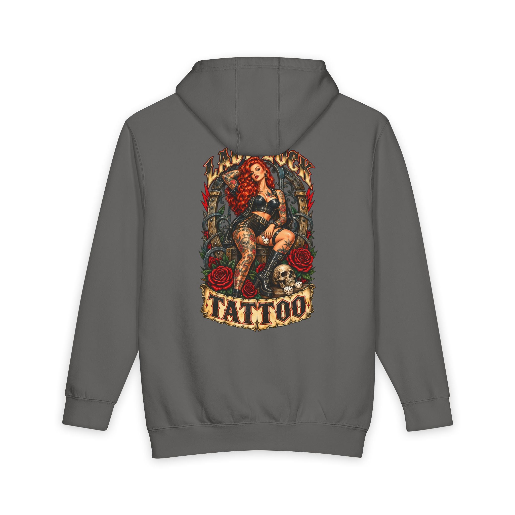 Lady Luck Tattoo Rebel Pinup Hoodie