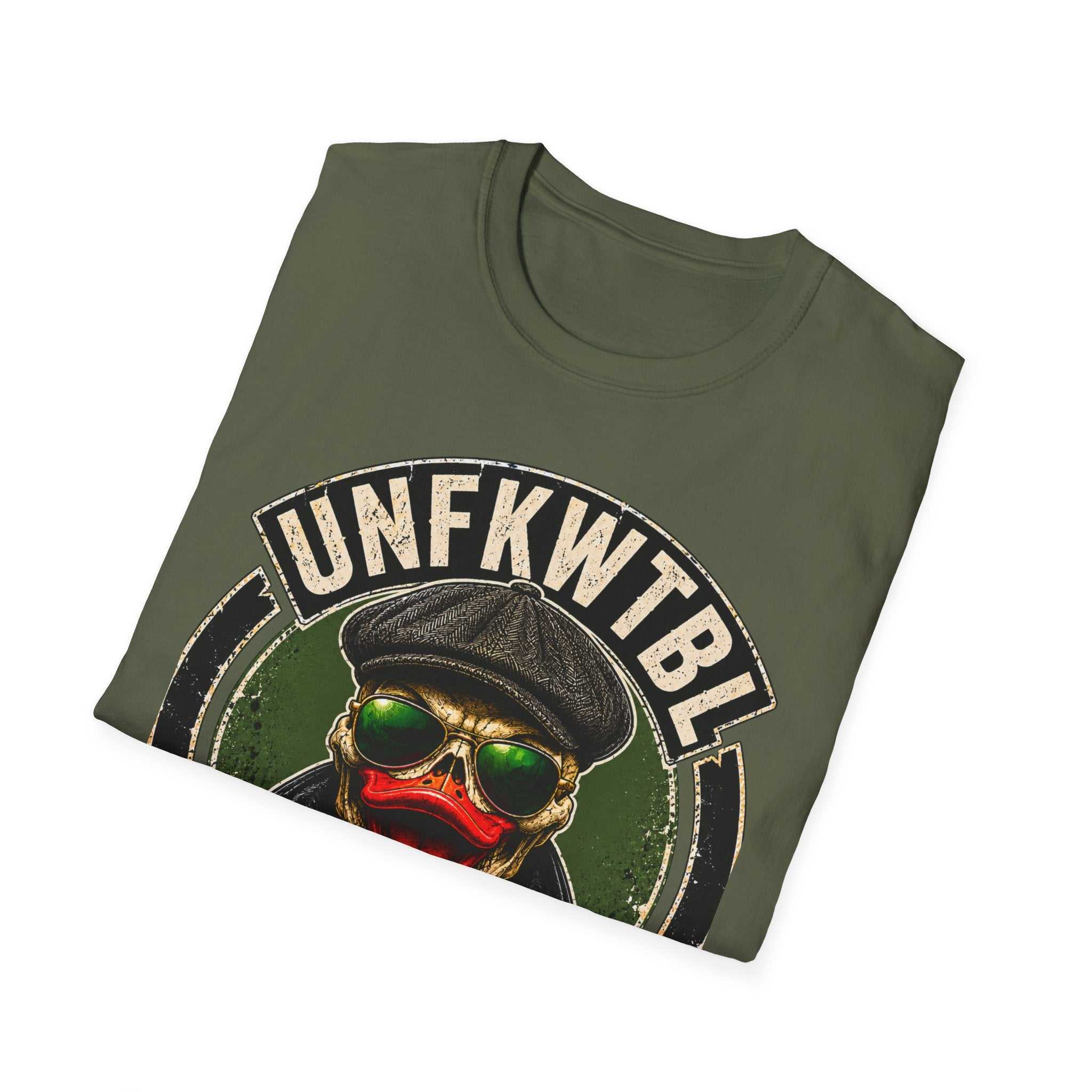 Duck Skull Speak Soft, Quack Loud Vintage Tee