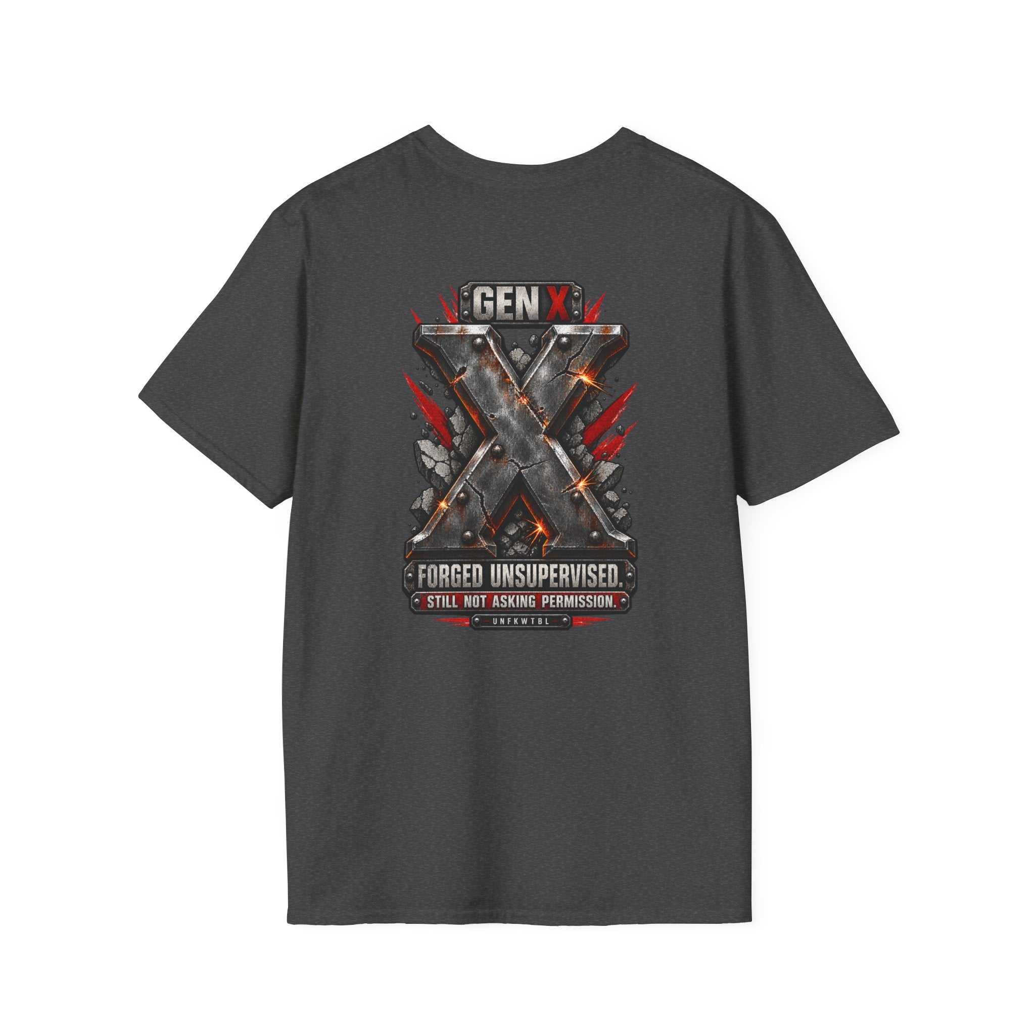 Forged Unsupervised Gen X Tee