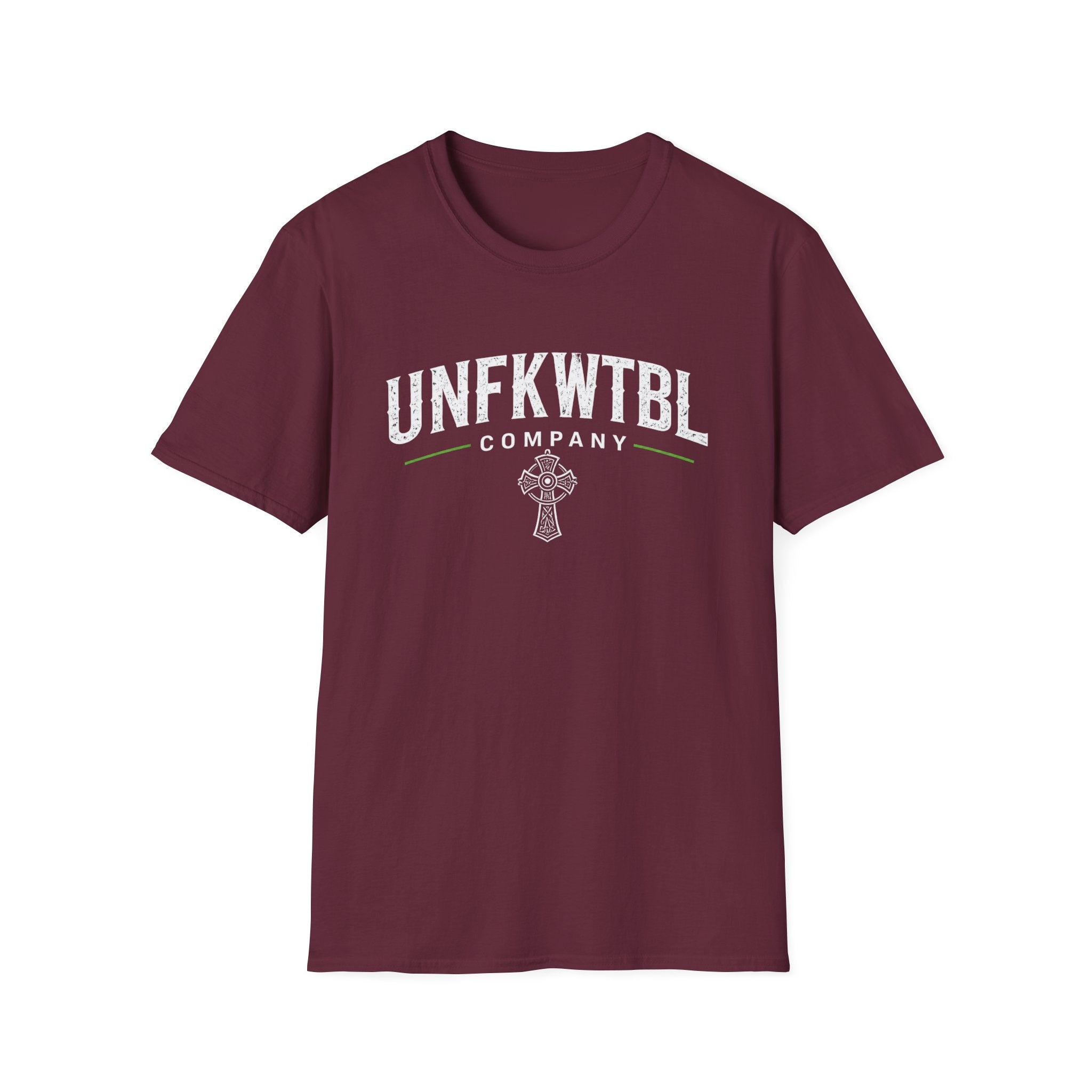 Unfkwtbl Company Graphic T-Shirt — Celtic Cross Vintage Logo
