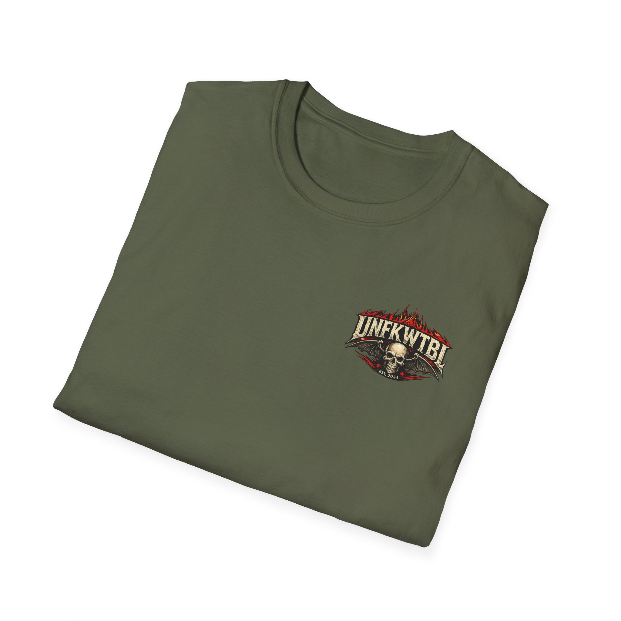 Frankenstein Graphic Tee — "Too Tough to Die, Too Good to Ignore" Horror T-Shirt