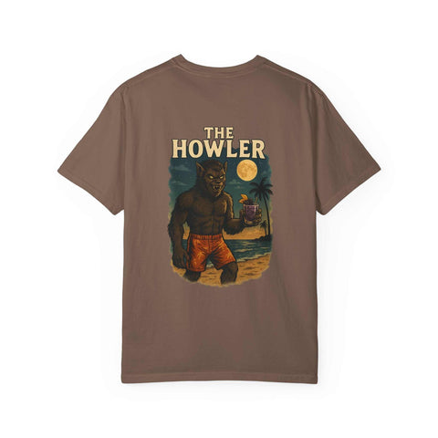 WOLF MAN  Howler Graphic Tee, Unisex T-Shirt, Vintage Style Shirt, Casual Wear, Gifts for Wolf Lovers, Summer Beachwear