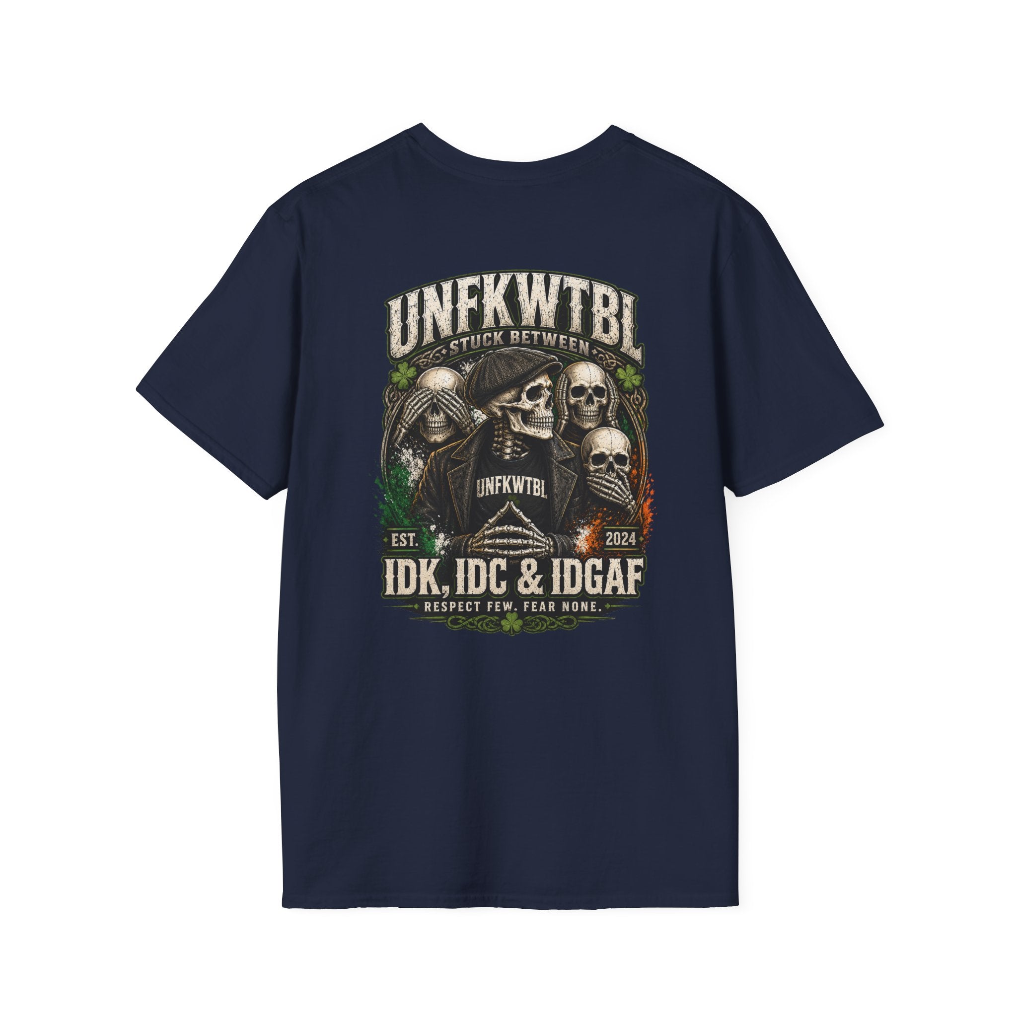 Skull Trio 'Ungrateful' Graphic T-Shirt