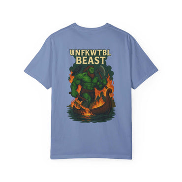 Unisex graphic t-shirt with UNFKWTBL BEAST design in vibrant colors, comfortable casual wear for all occasions