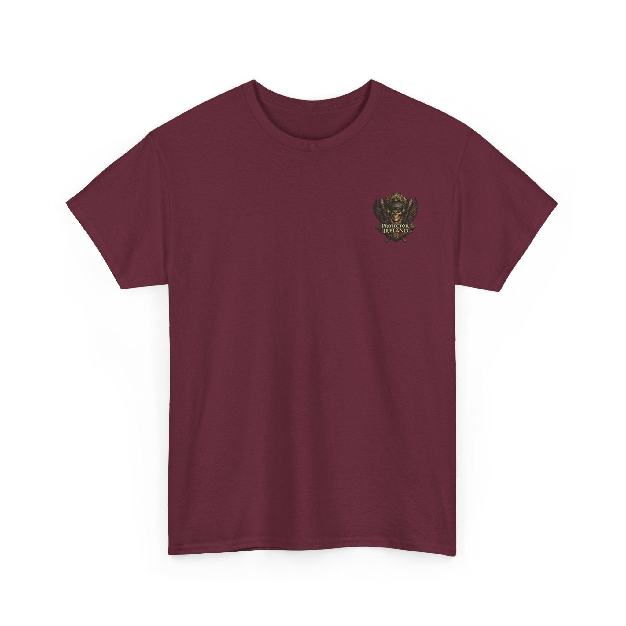 Skull Ranger T-Shirt — "He Walks Where Ireland Stands" Irish Celtic Graphic Tee