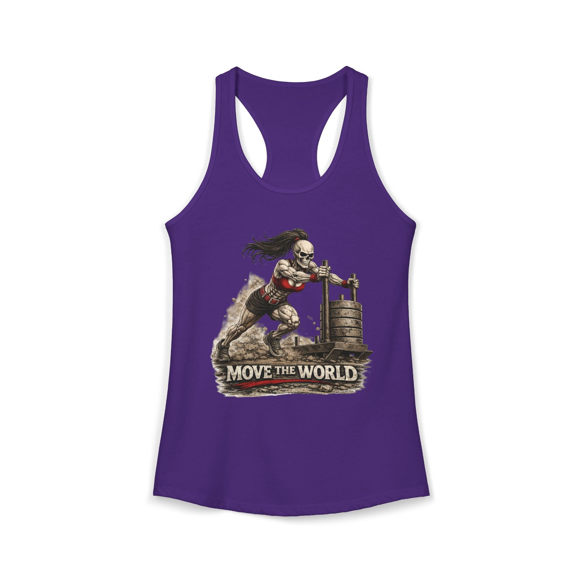 Move the World Women's Crossfit Sled Push Tank