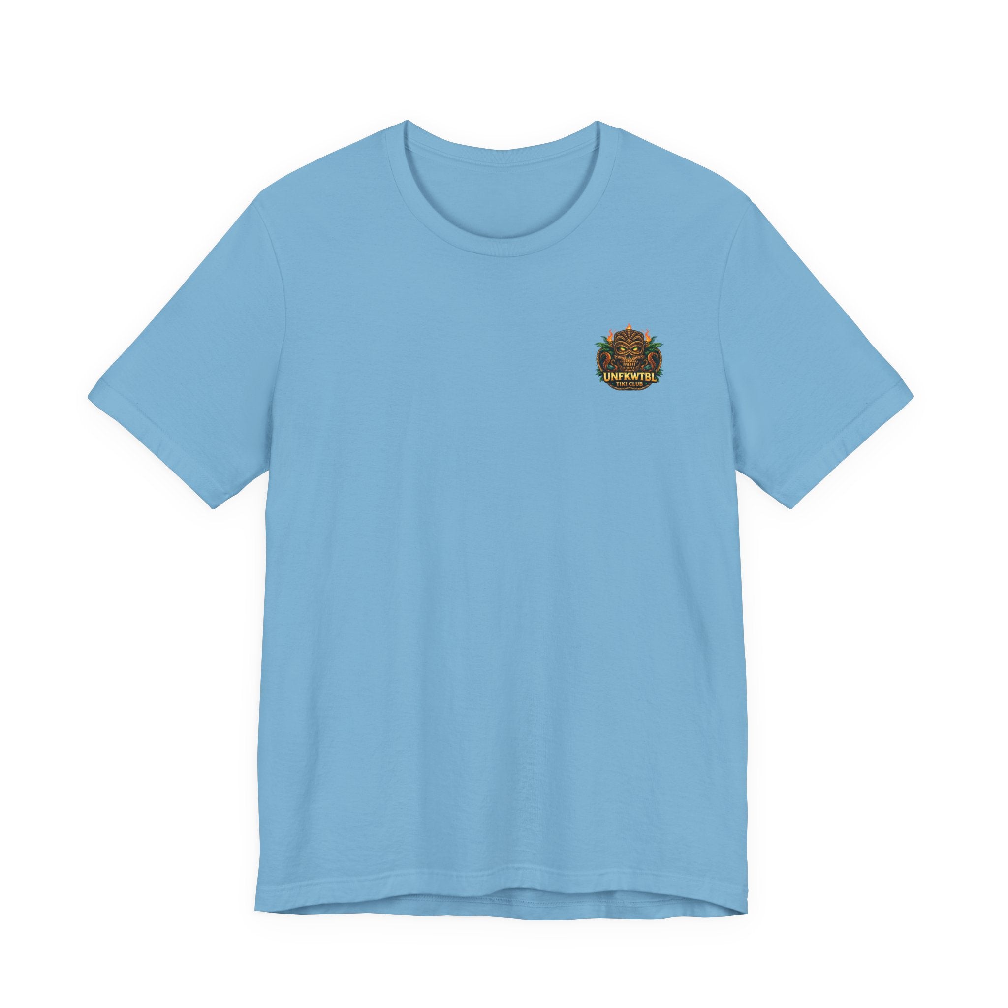 Cursed Paradise T-Shirt — Tropical Tiki Skull Graphic Tee