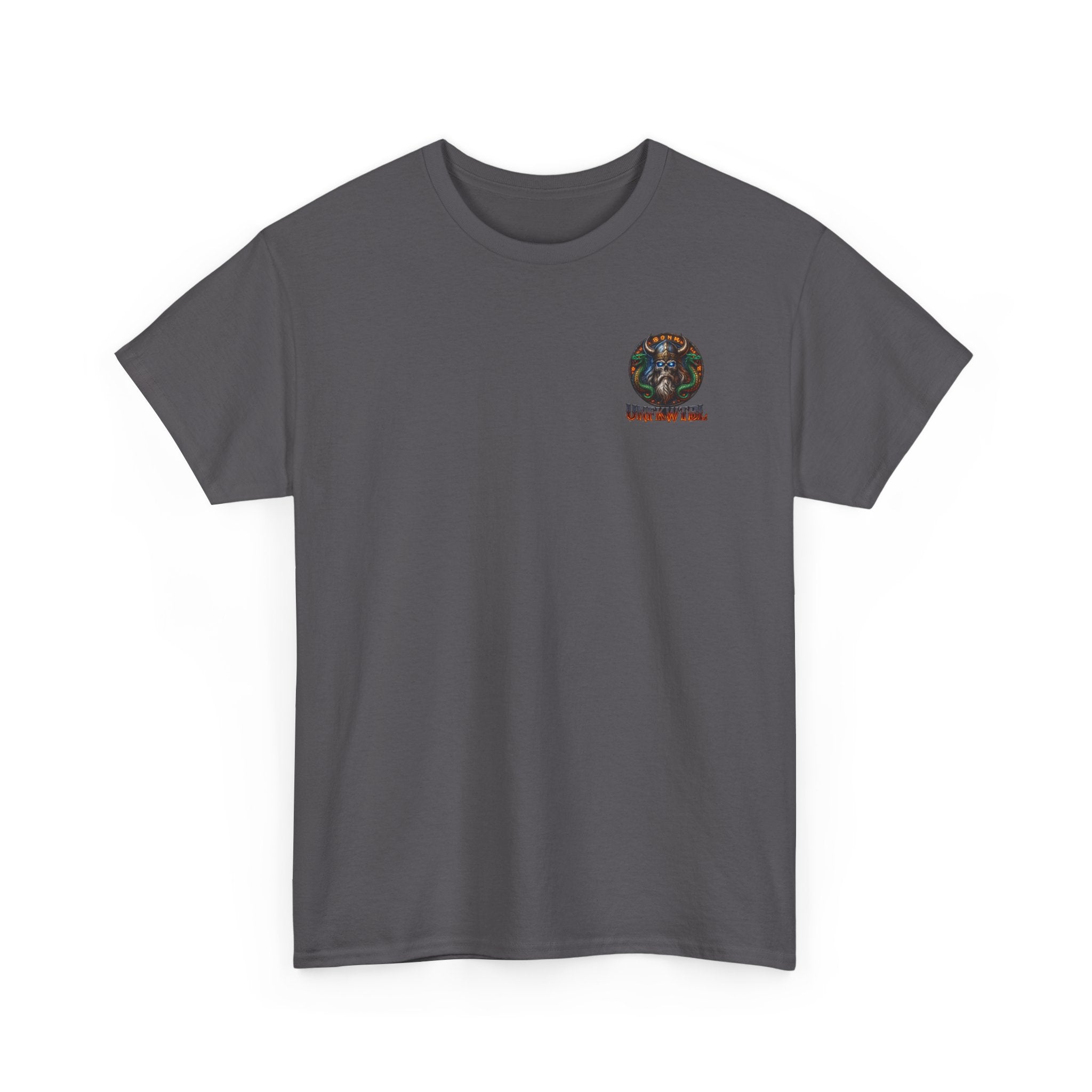 Viking Axe T-Shirt — "We Come From The North, Unafraid" Heavy Cotton Tee