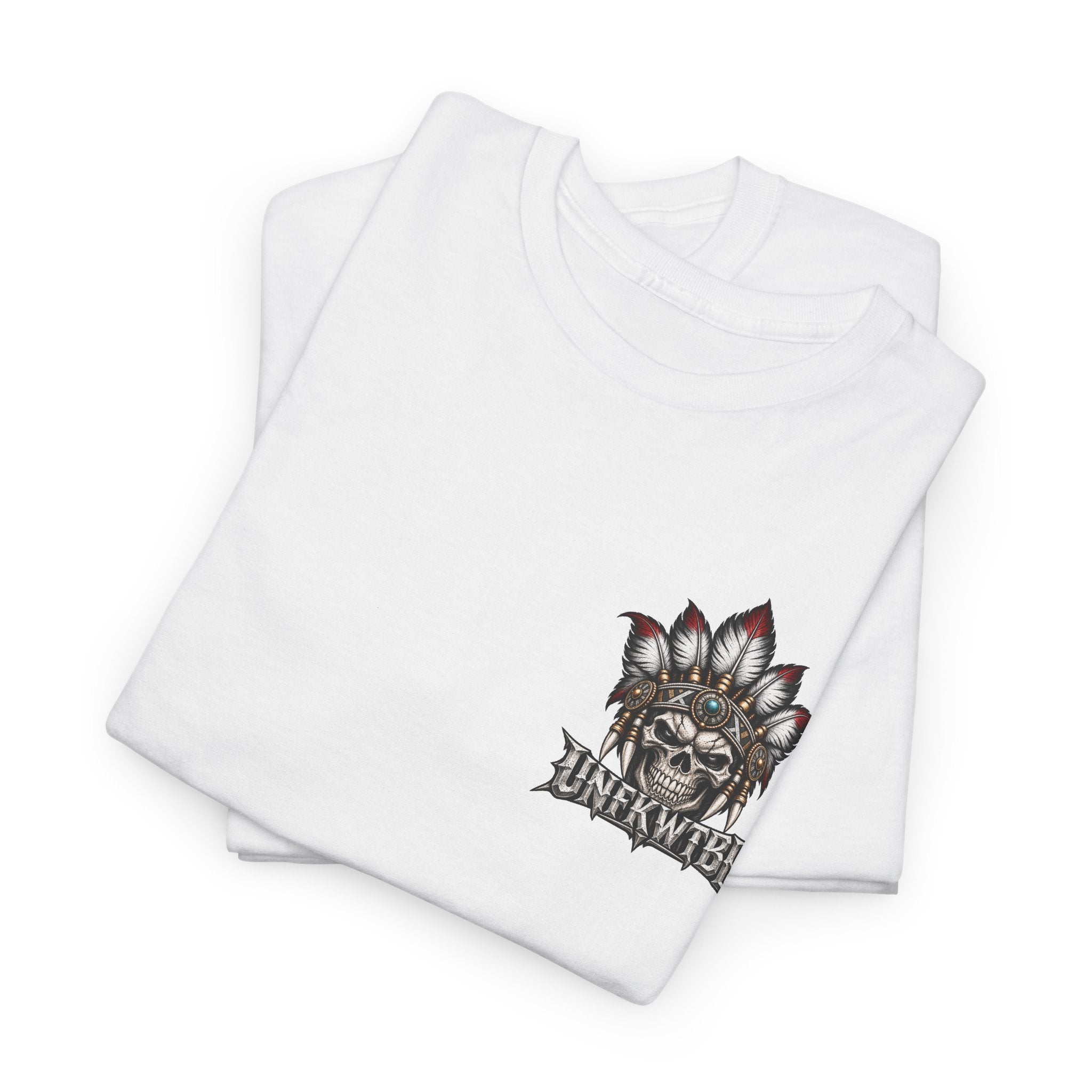 Feathered Skull Graphic Tee