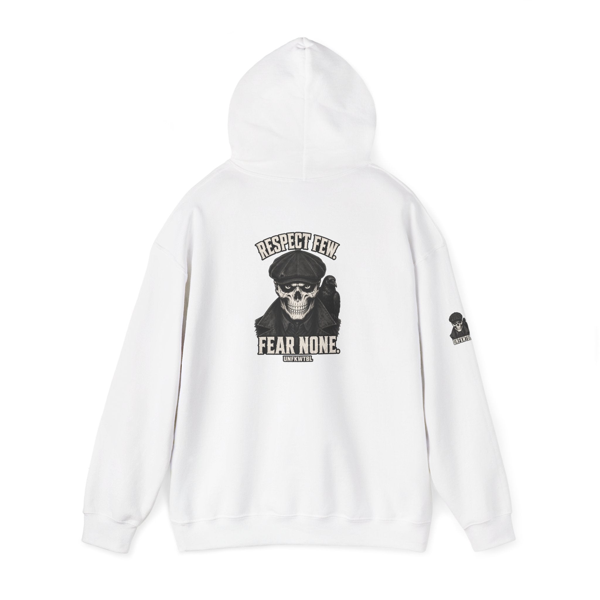 Resin Crew 'Fear None' Skull Hoodie