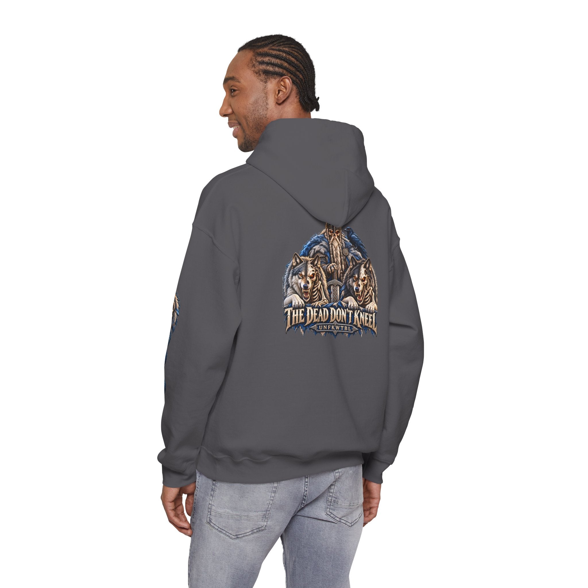 The Dead Don’t Kneel Wolf Hoodie | UNFKWTBL