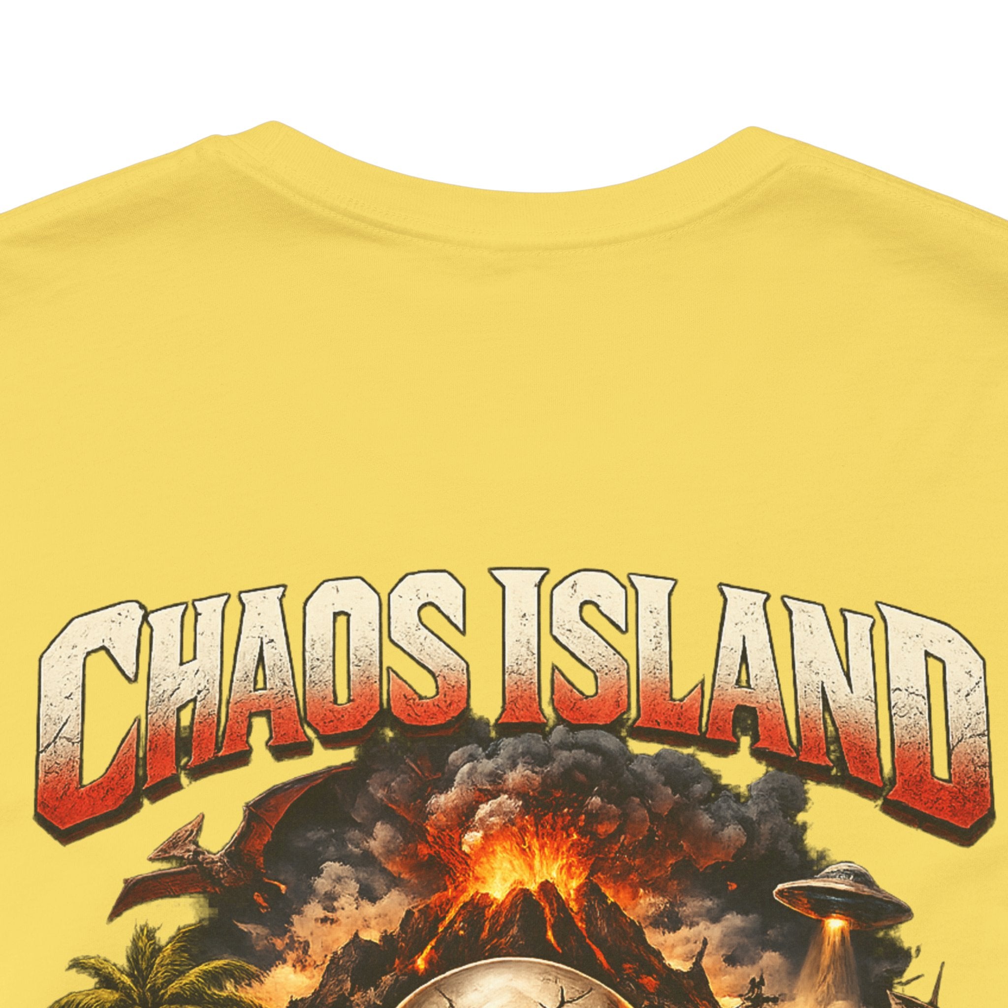 Chaos Island Skull T-Shirt — Tropical Pirate Graphic Tee