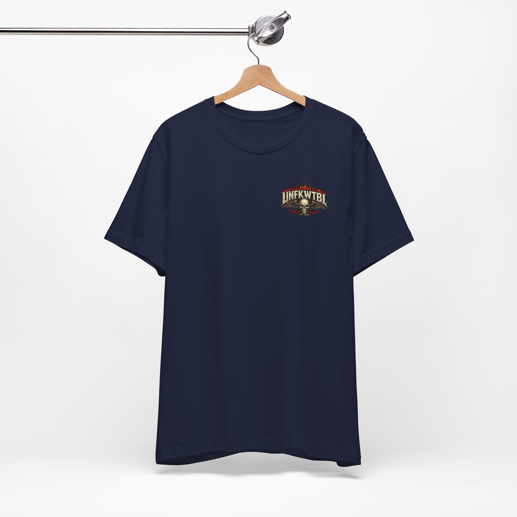 Graphic Tee — "Hell's Finest Cocktails" Pinup Devil Design