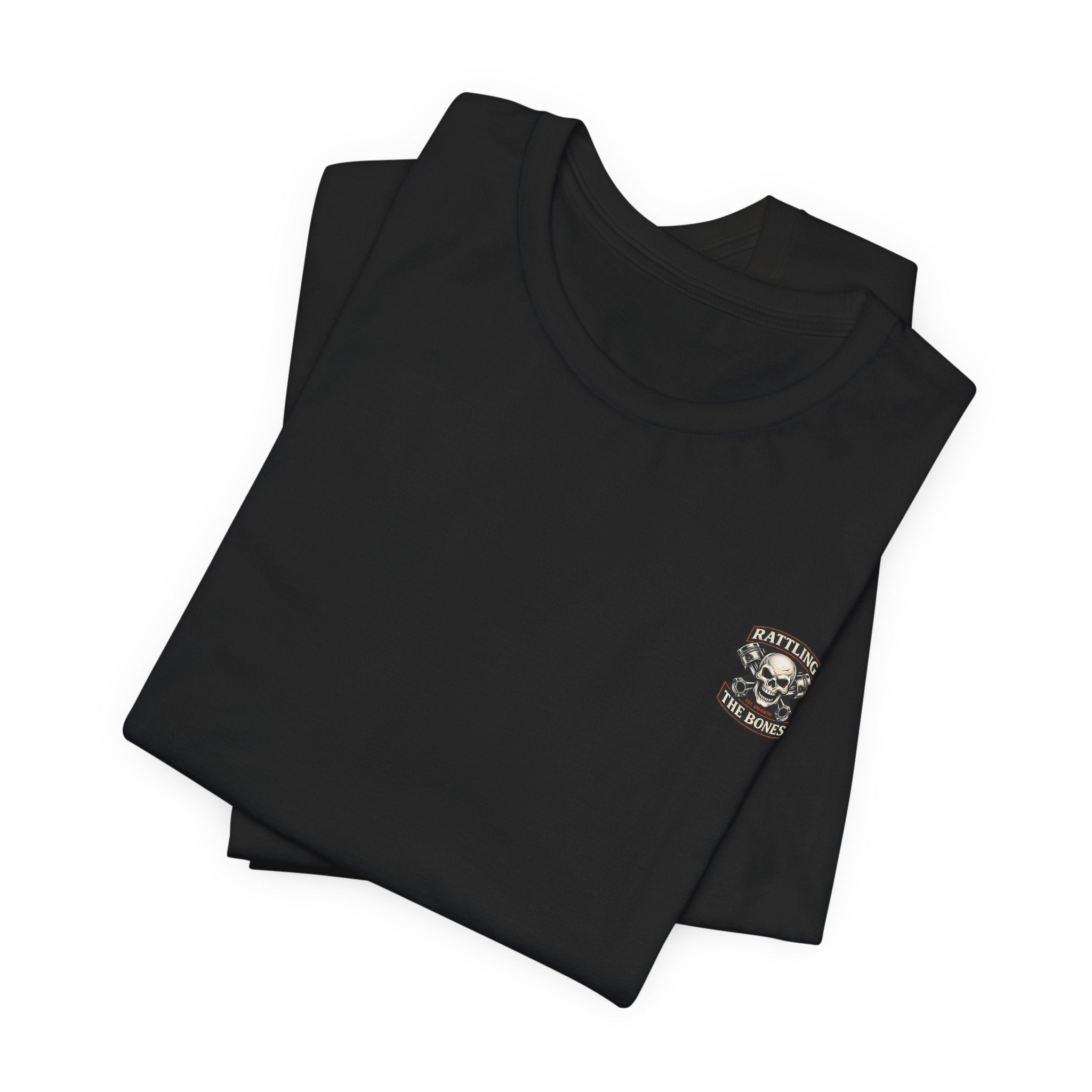 Biker Tee — "Built Loud. Born Wild." Motorcycle Girl Graphic T-Shirt