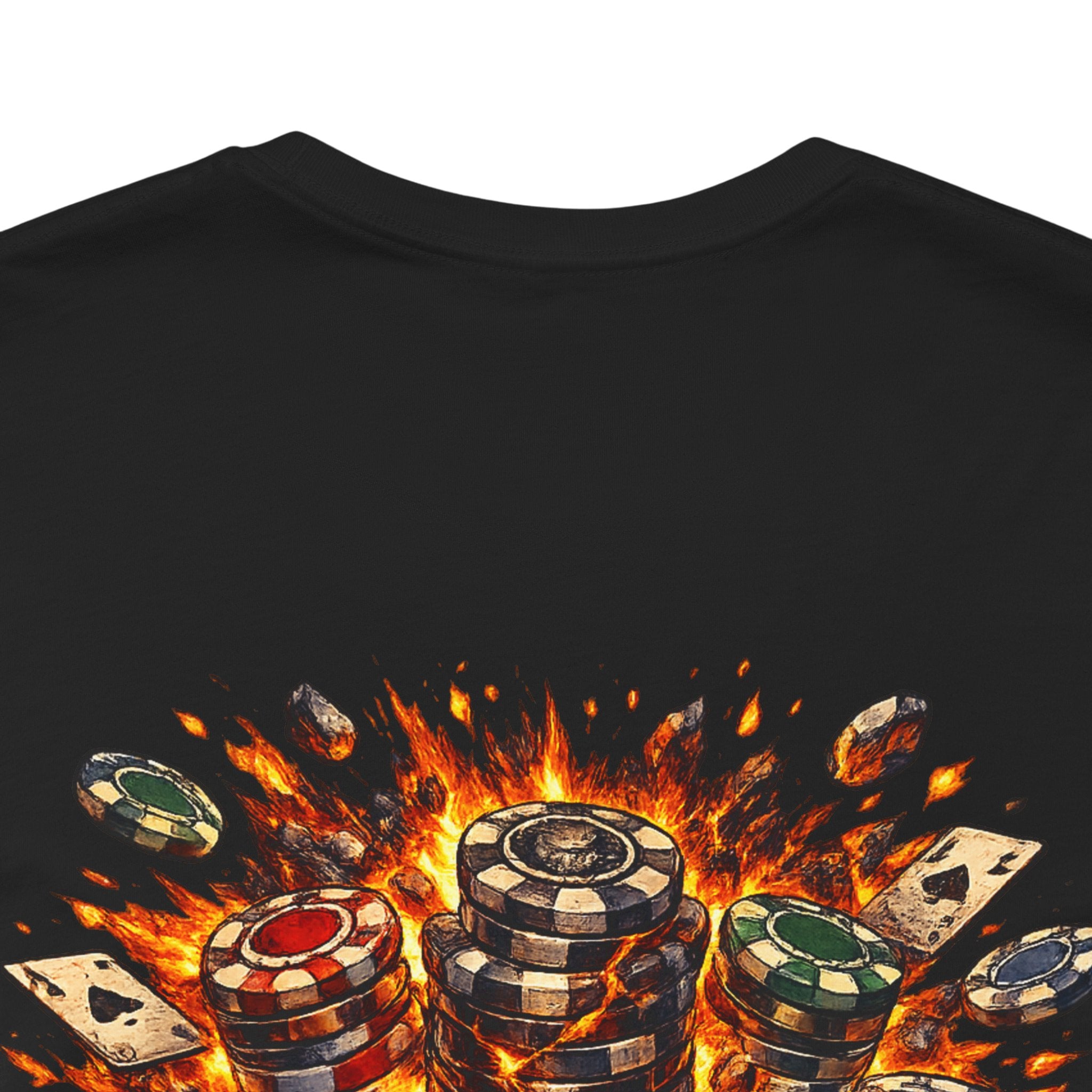 Stack the Odds Poker T-Shirt — Casino Chips & Cards Graphic Tee