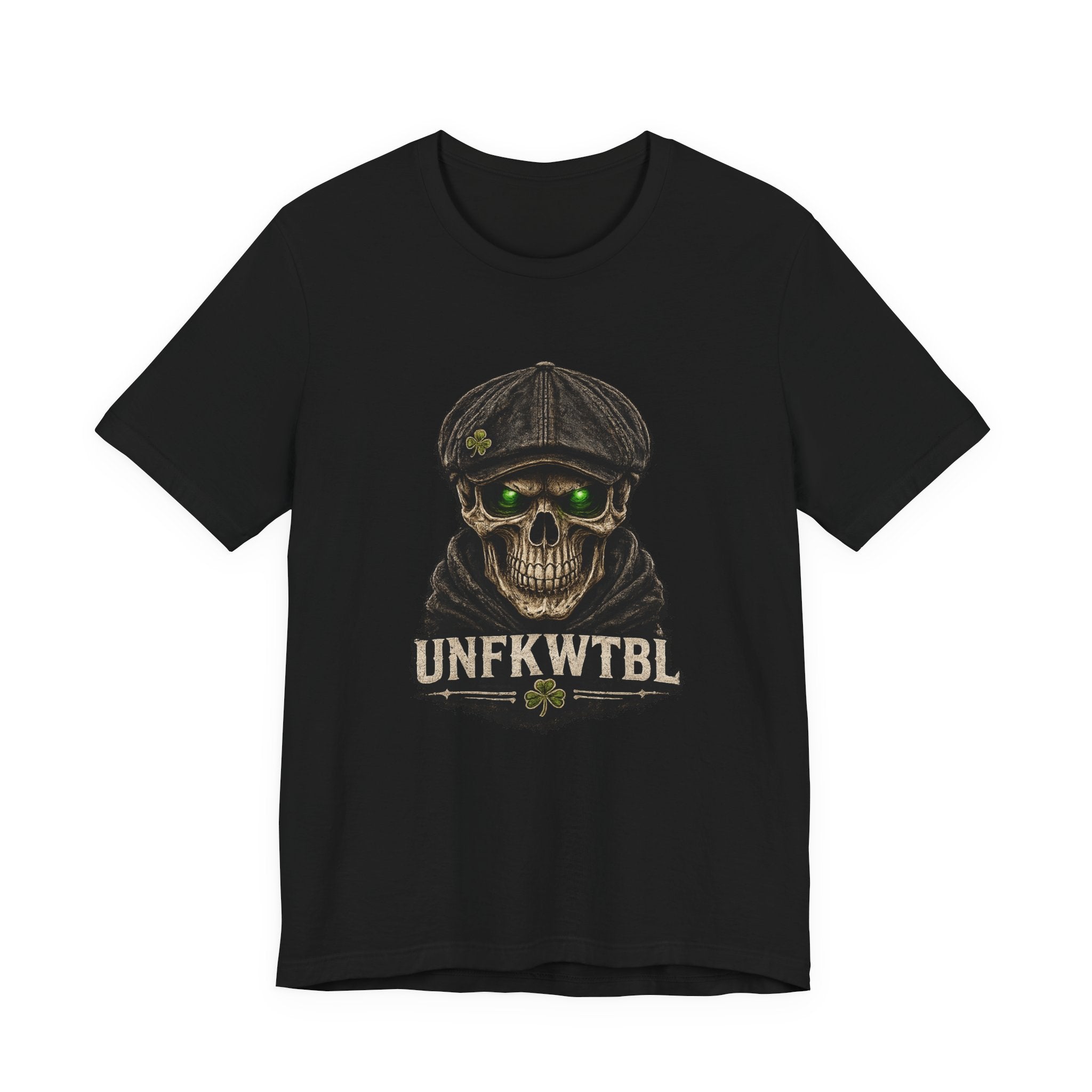 Skull Cap Tee - 'UNFKWTBL' Vintage Irish Skull T-Shirt