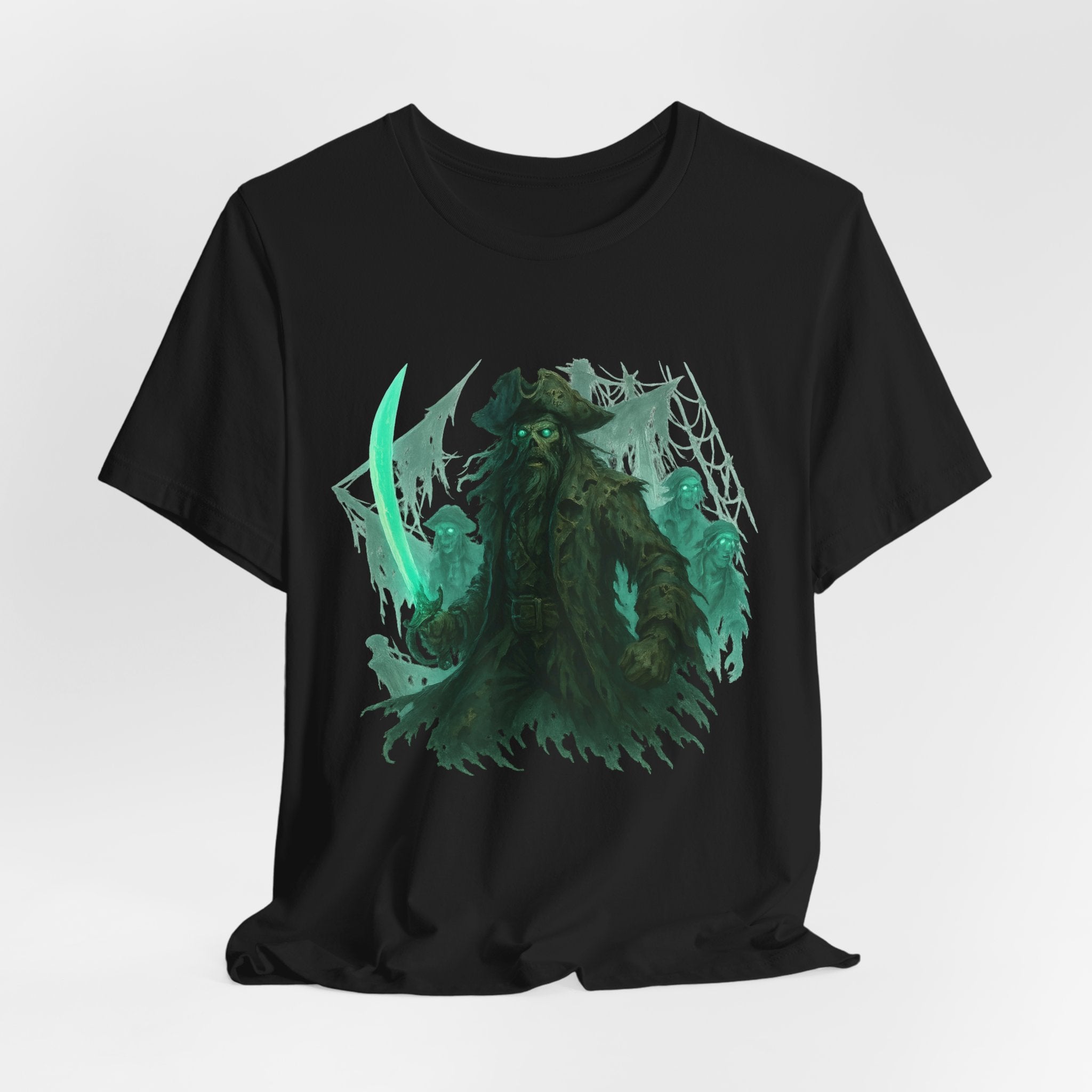 Death Reaper Graphic Tee — Ghostly Scythe Horror T-Shirt