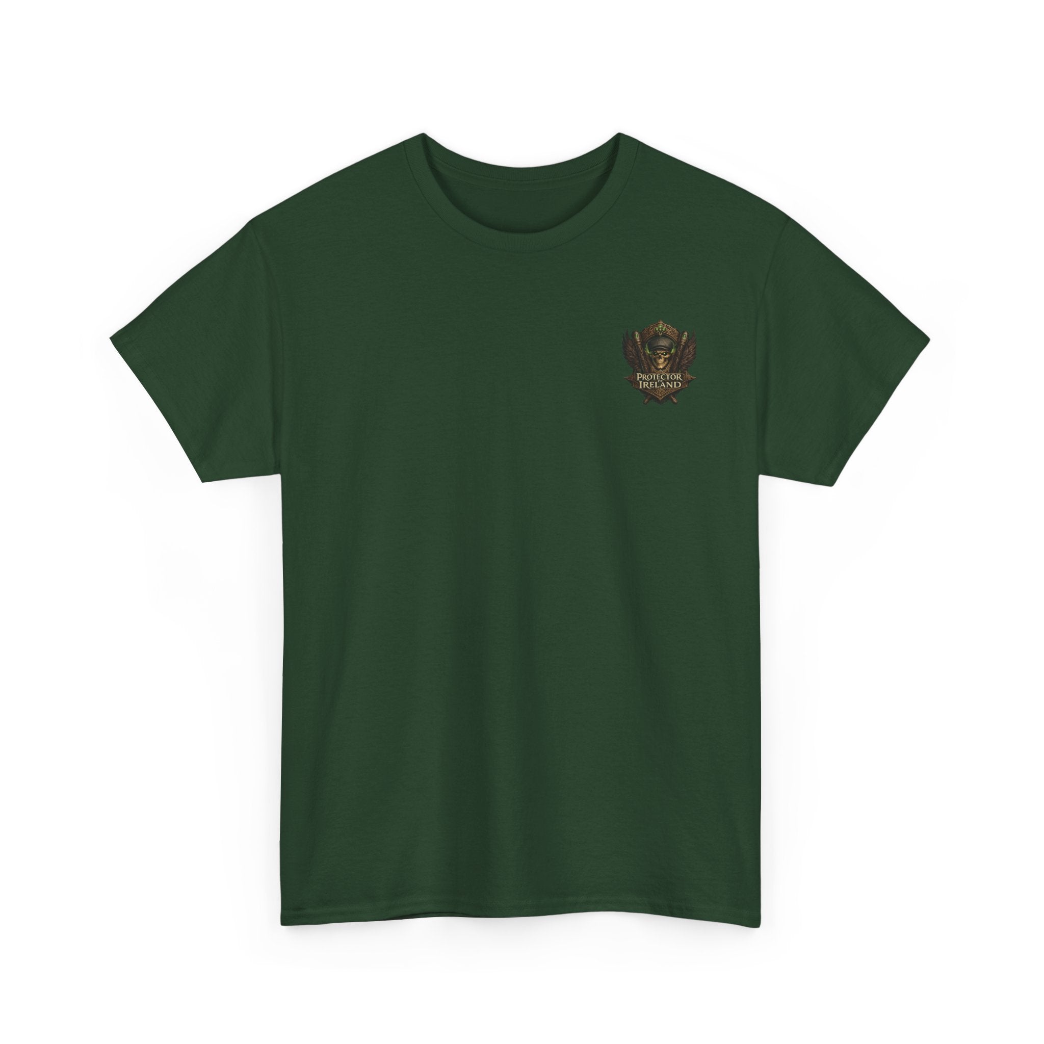 Skull Ranger T-Shirt — "He Walks Where Ireland Stands" Irish Celtic Graphic Tee