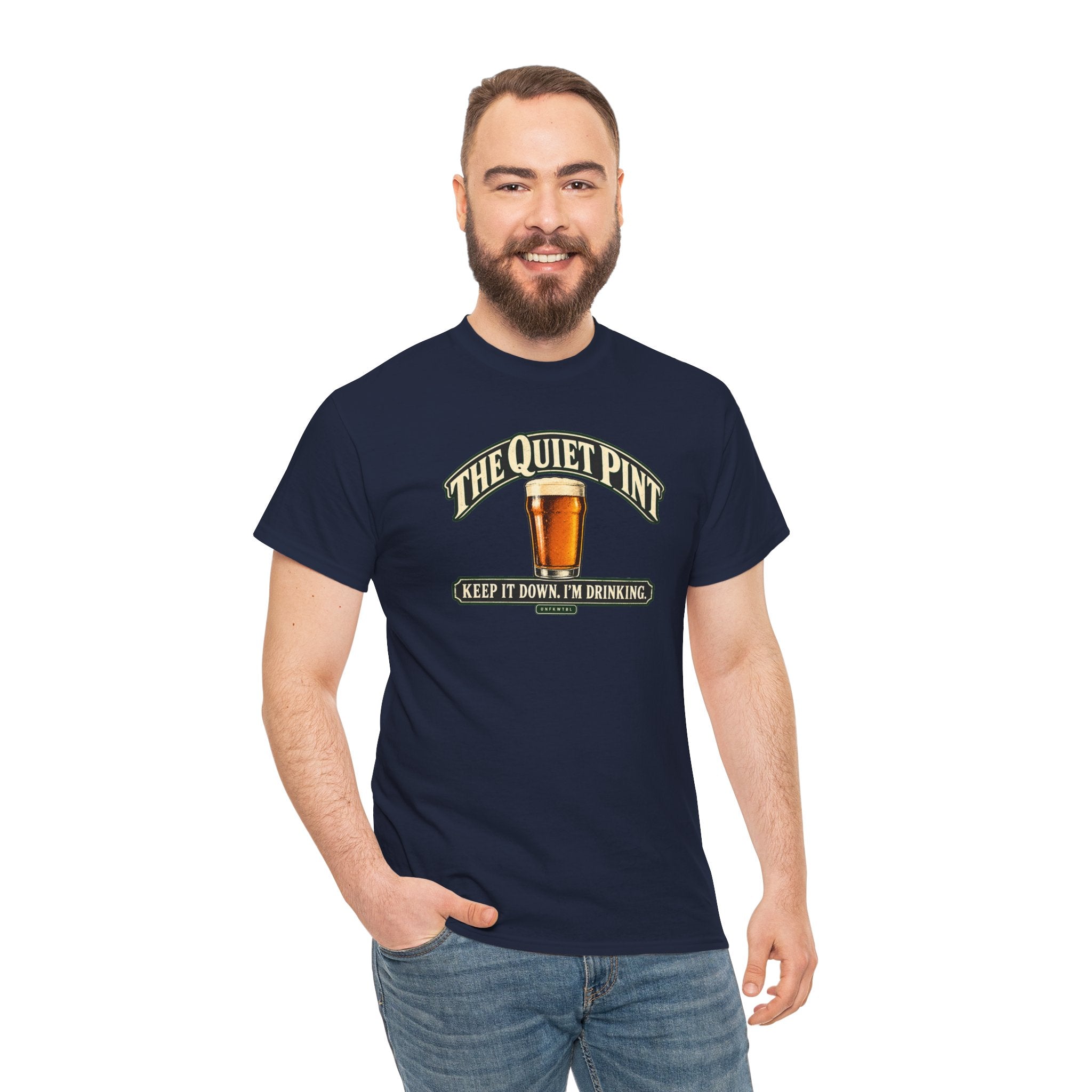 The Quiet Pint “Keep It Down, I’m Drinking” Beer T-Shirt