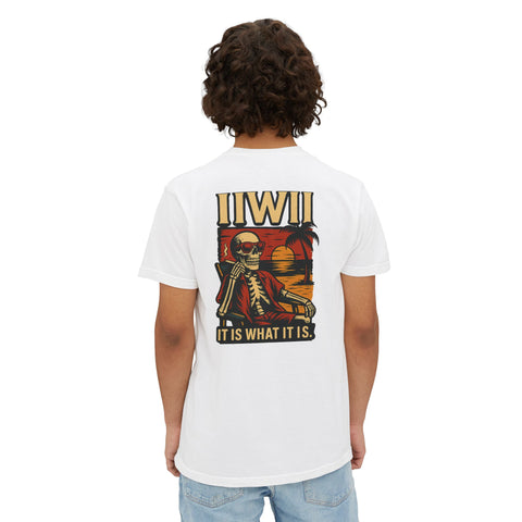 Skeleton Sunset Gangster Design